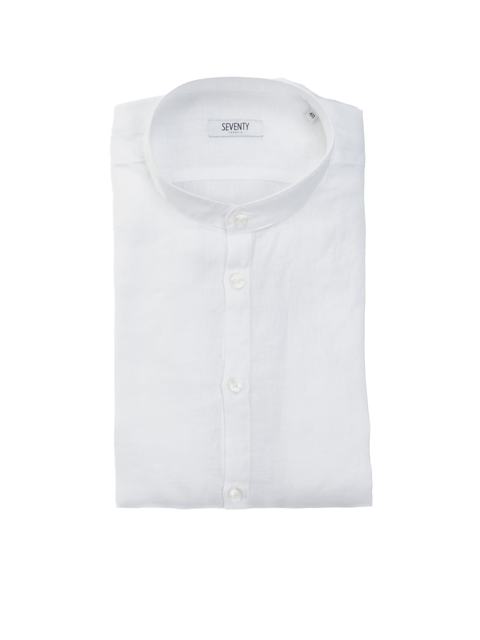 Shop Seventy Mens White Shirt In Bianco