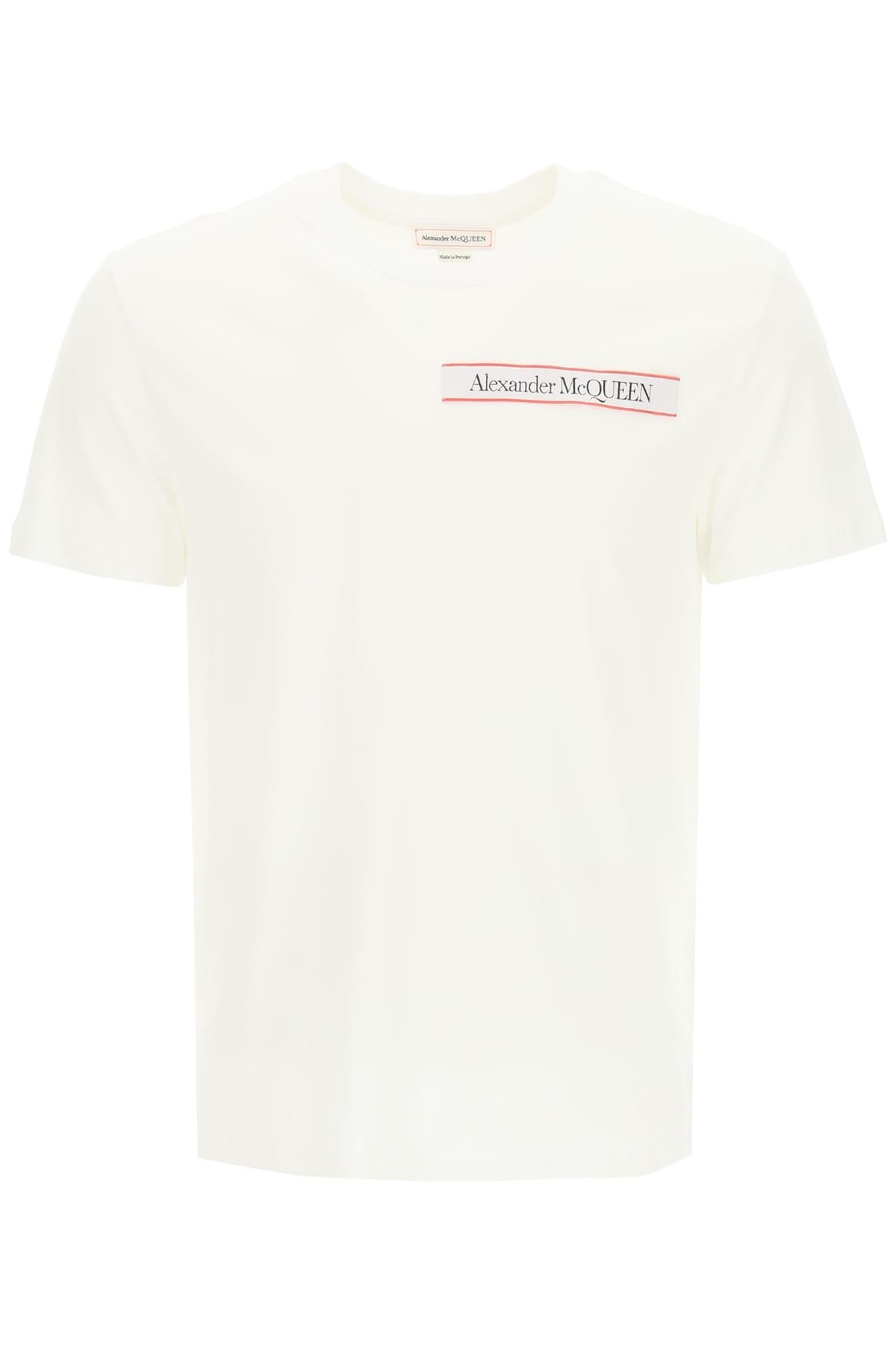 Alexander McQueen Selvedge Logo Tape T-shirt