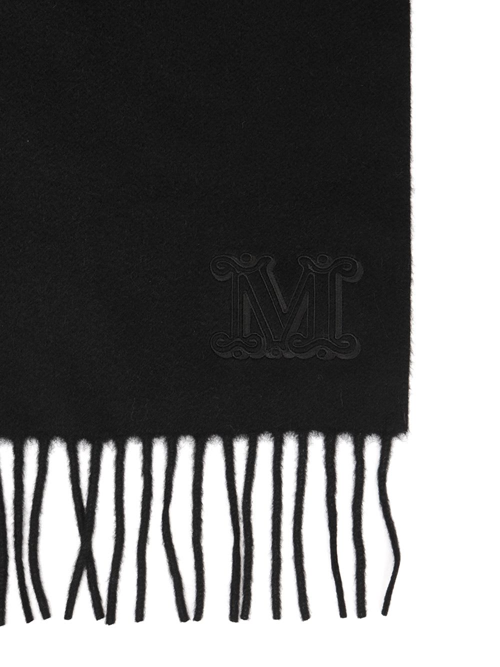 Max Mara Cashmere Stole In Black