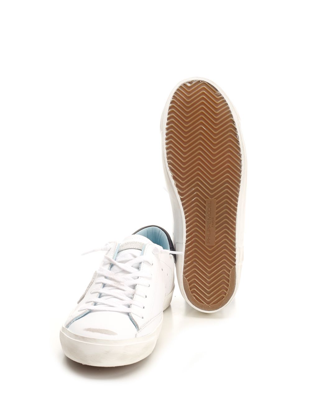 Shop Philippe Model Paris Sneakers In White