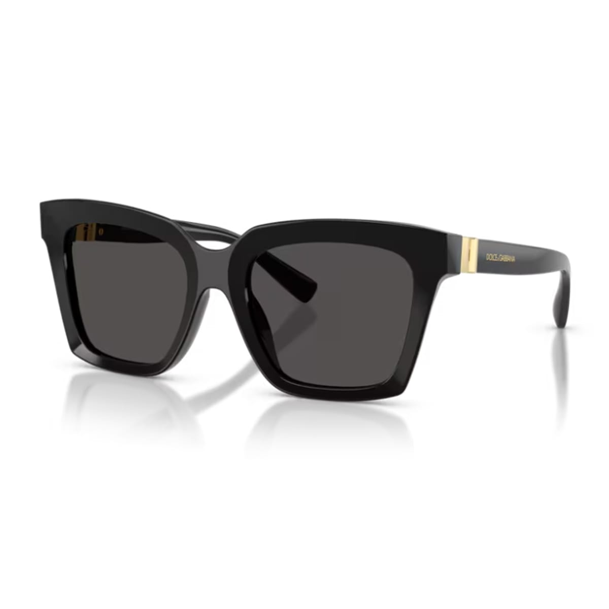 Dolce &amp; Gabbana Eyewear Dolce E Gabbana Dg4498 Dg Hinge 501/87 Nero Sunglasses In Black
