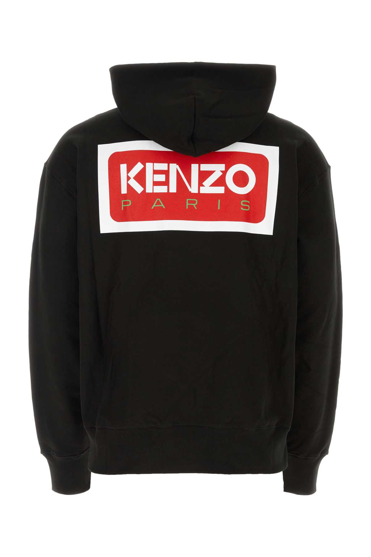 Kenzo Black Stretch Cotton Oversize Sweatshirt