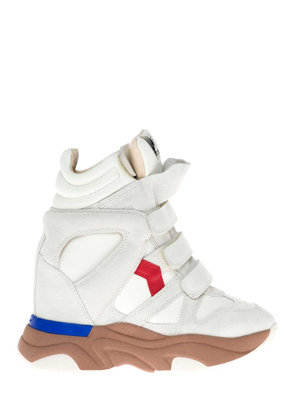 Isabel Marant Balskee Leather With Wedge Sneakers