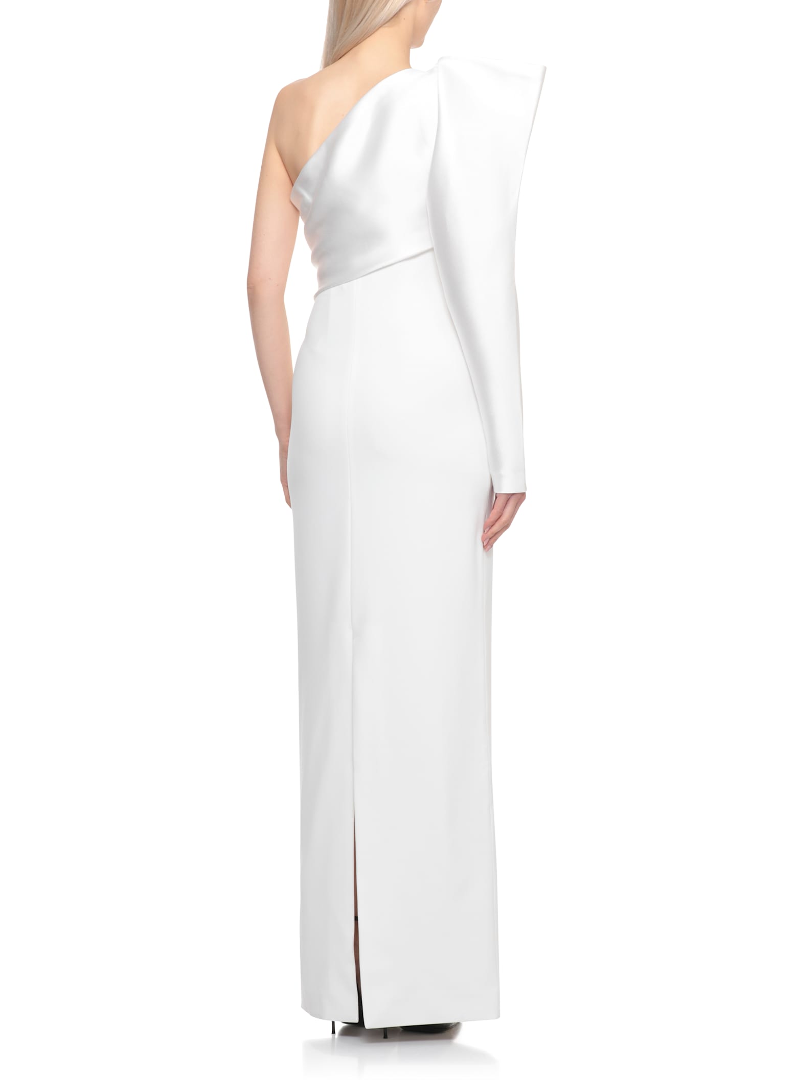 Solace London Tally Maxi Dress In White
