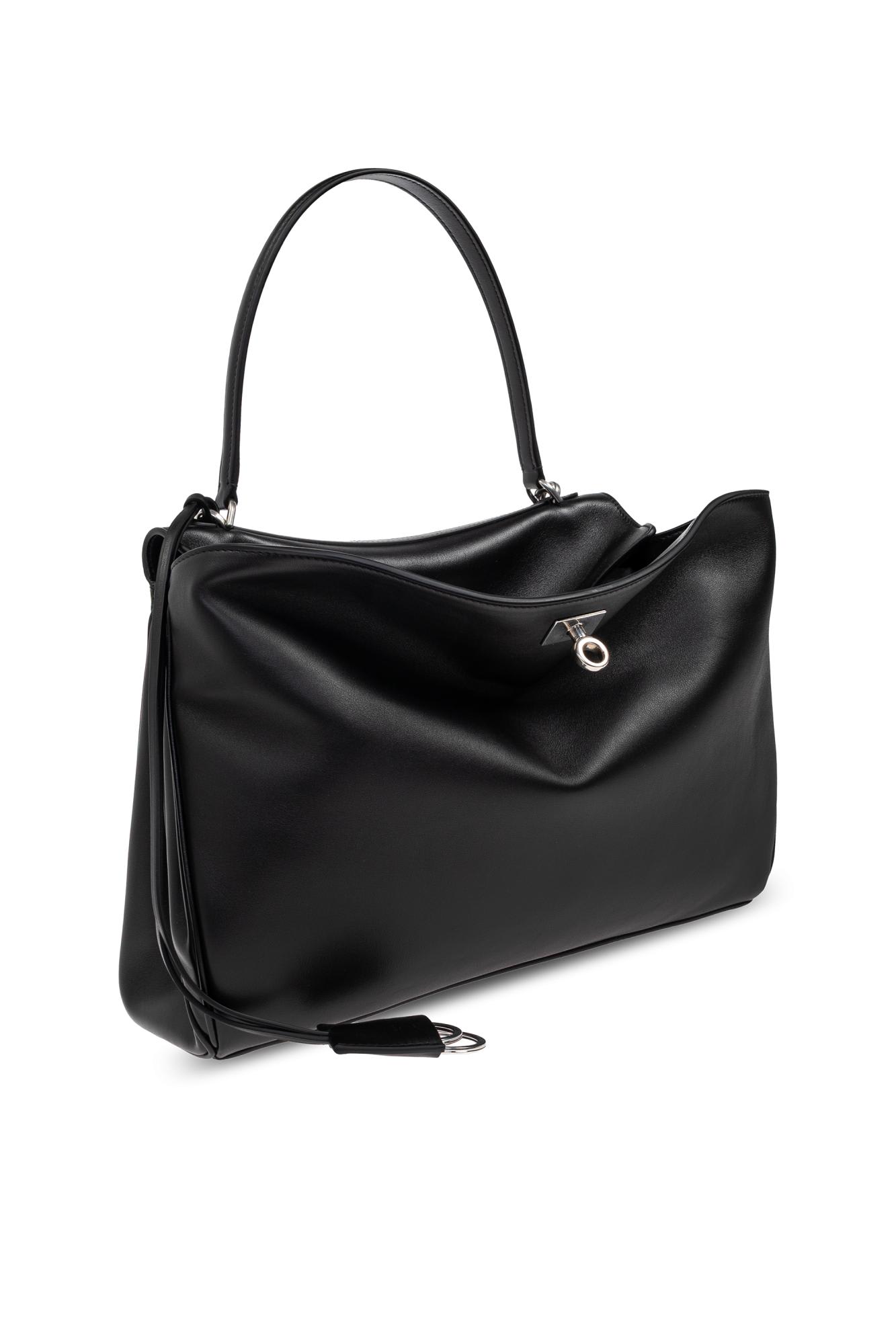 Balenciaga Women's Smooth Calfskin Medium Rodeo Bag In Black