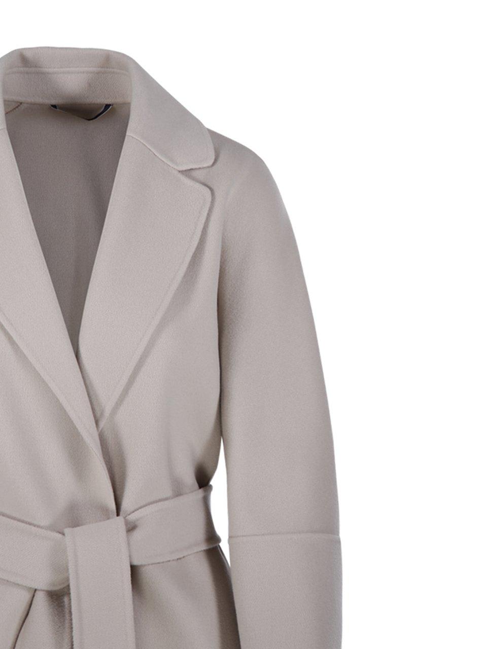 S Max Mara Belted Long-sleeved Coat