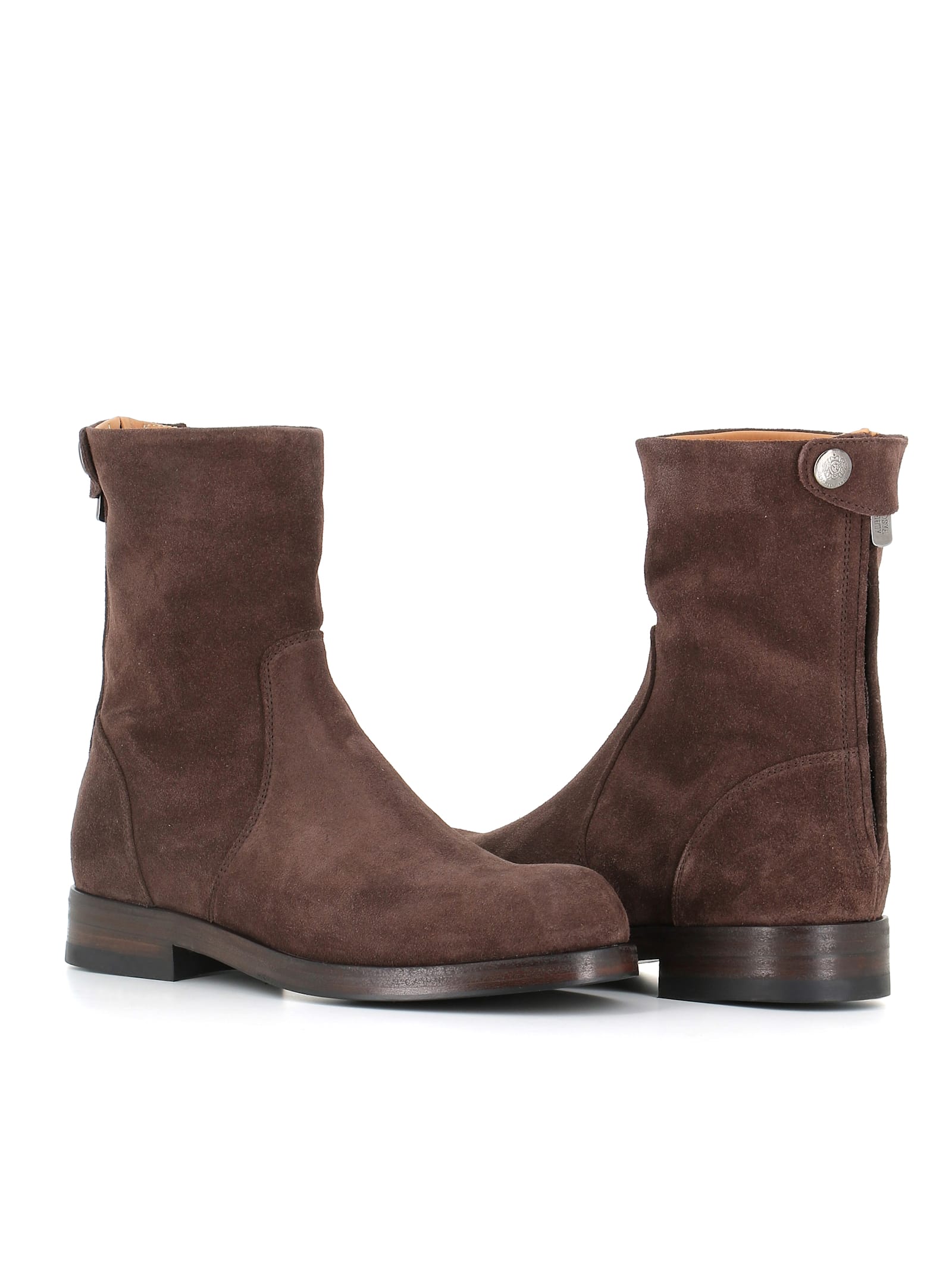 Shop Alberto Fasciani Ankle Boot Camil 70023 In Espresso