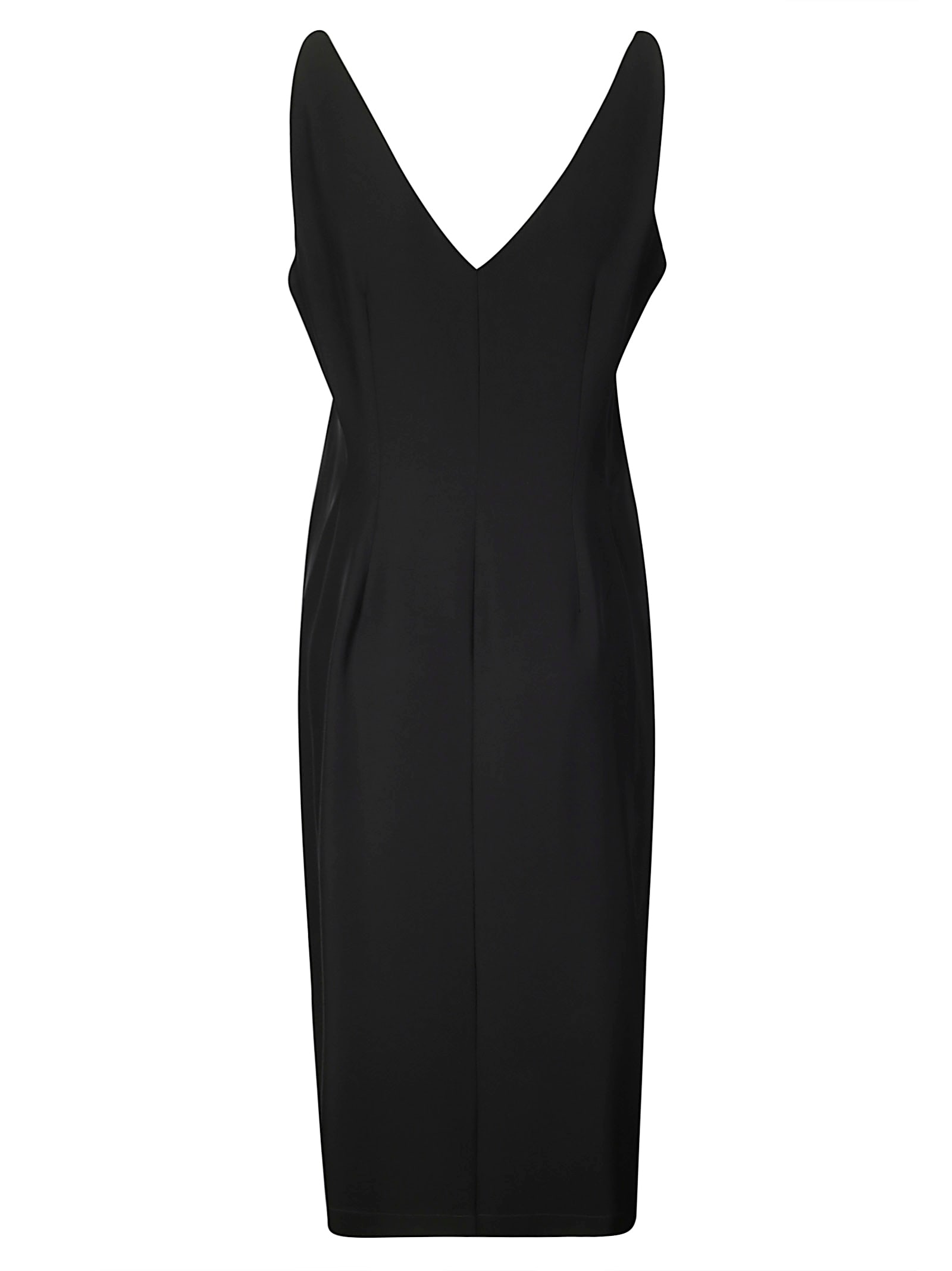 Stefano Mortari Midi Dress In Black