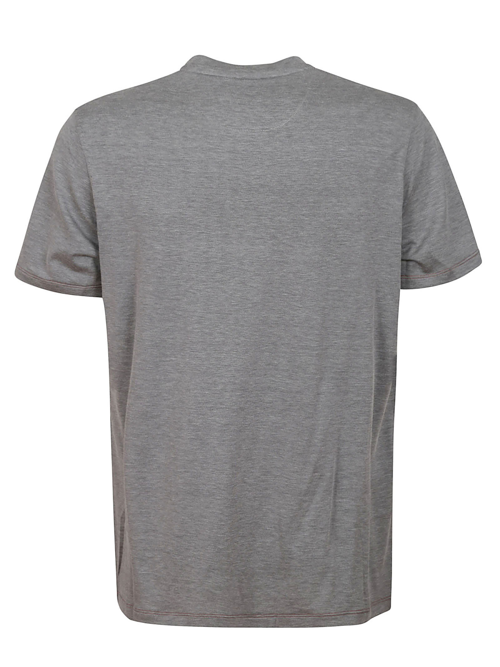 Shop Isaia Tshirt In Grey