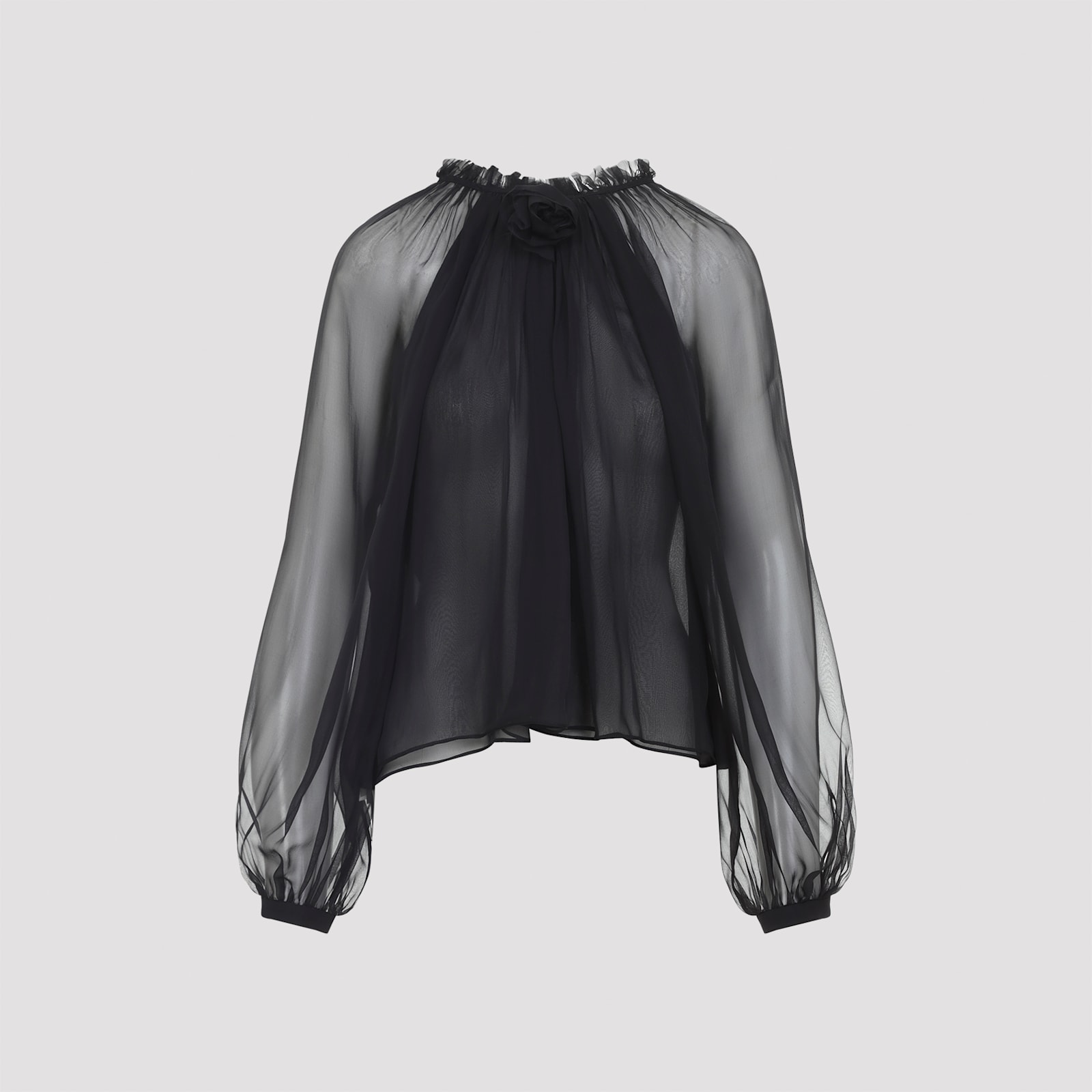 Alberta Ferretti Blouse In Black