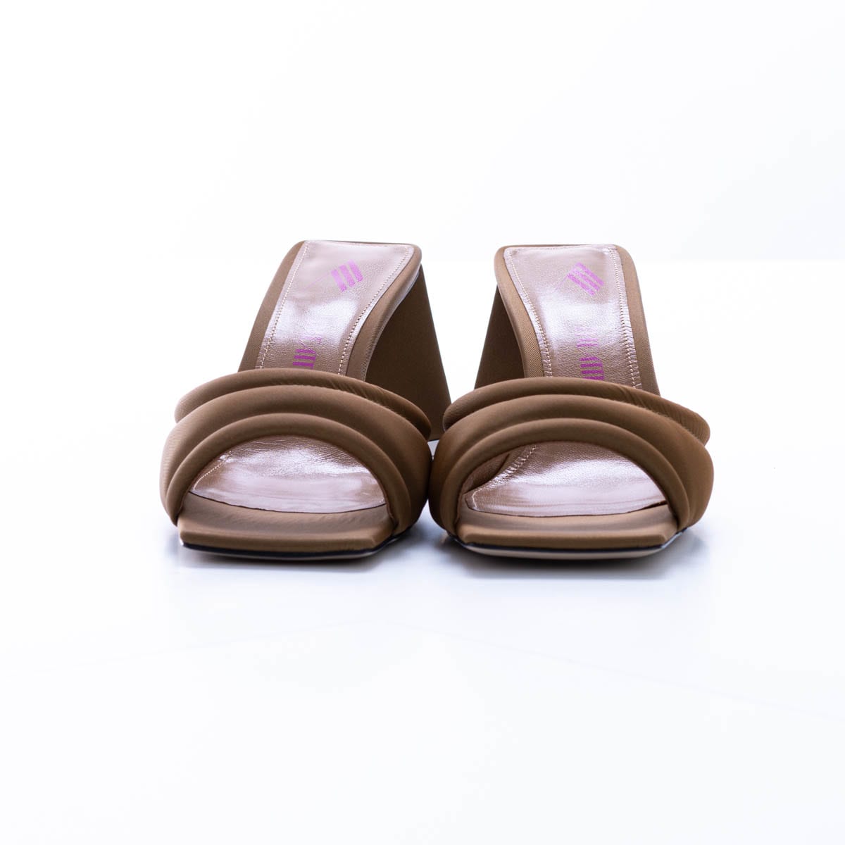 ATTICO DEVON MULE SATIN SANDAL,11879572