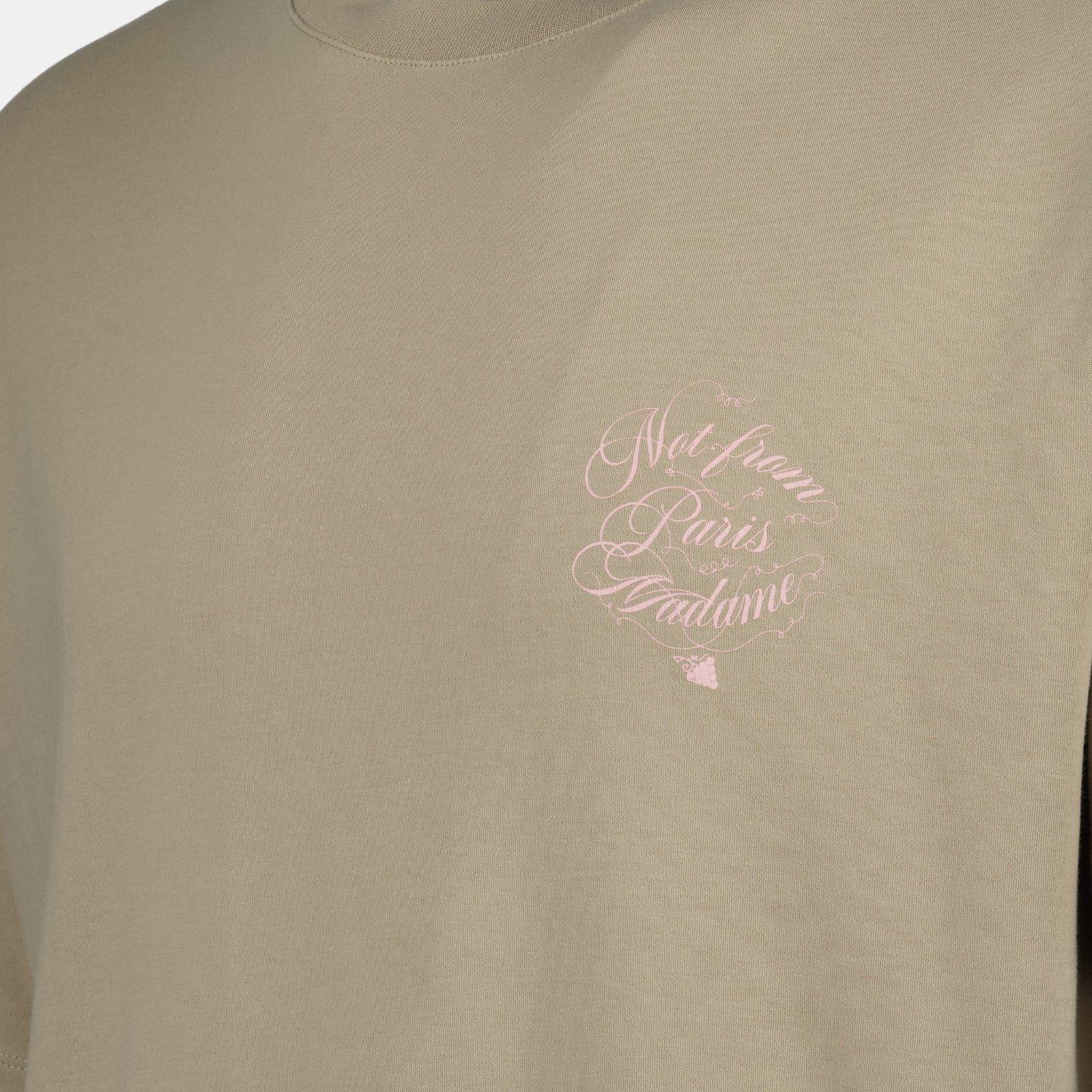 Drôle De Monsieur Drole De Monsieur T-shirts And Polos In Beige