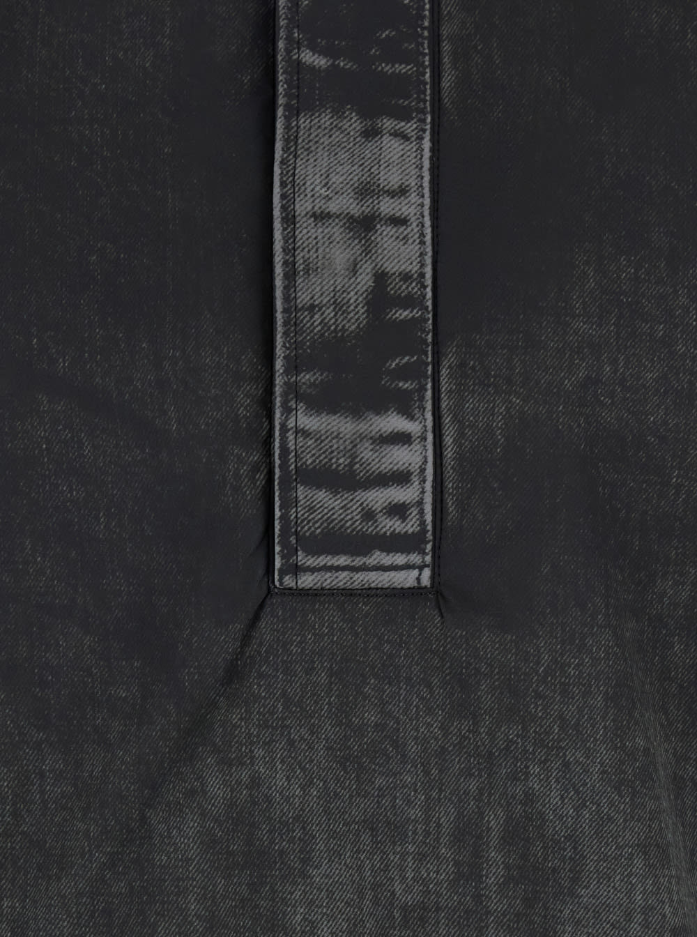 Diesel Black Jacket With Short-sleeve And Distressed Effect In Fabric Man In Black
