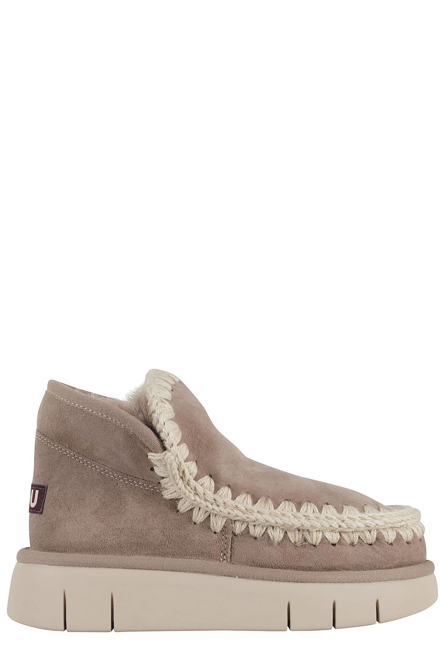 Mou Eskimo Bounce Sneaker Boots In Neutral