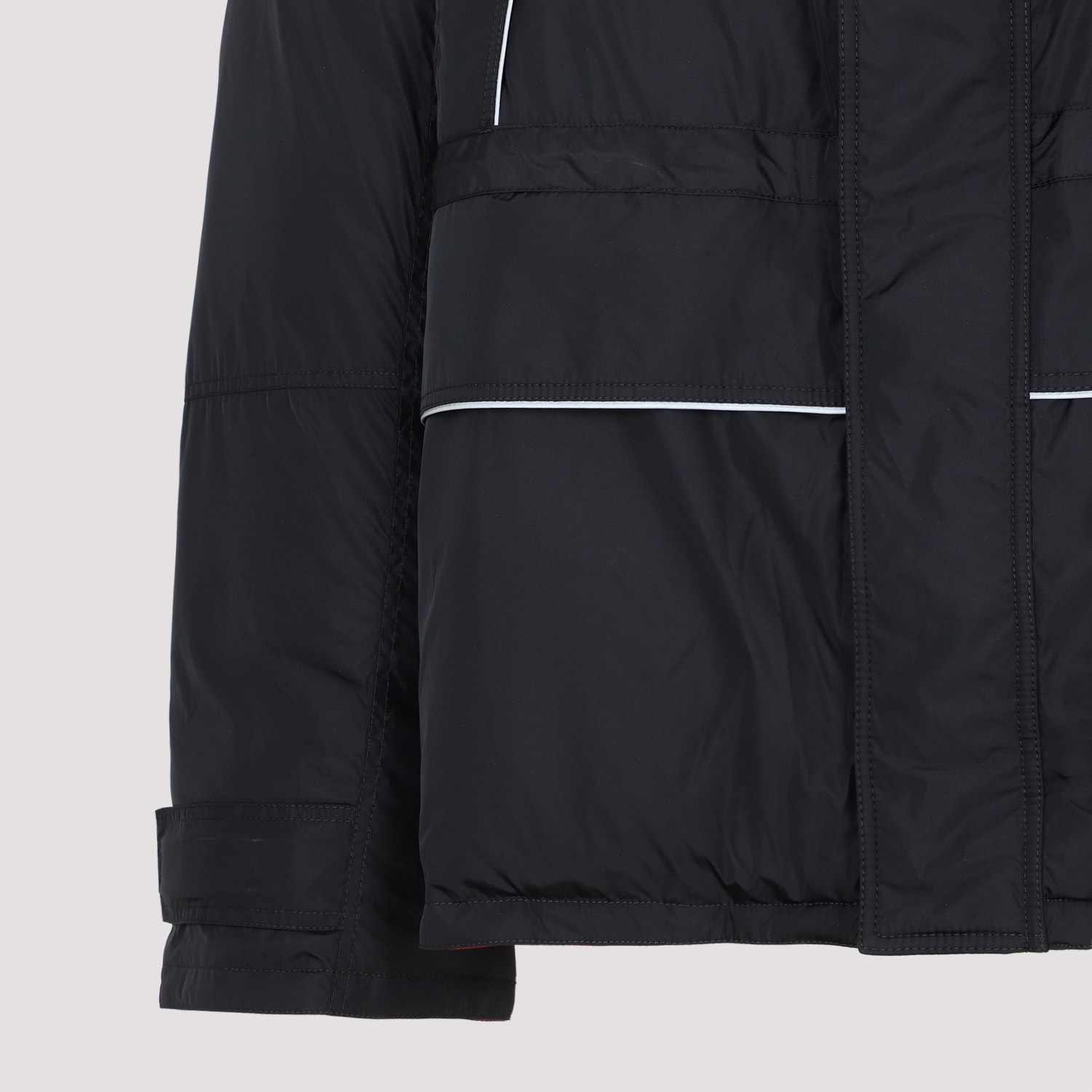 Shop Balenciaga Wrap Parka In Black