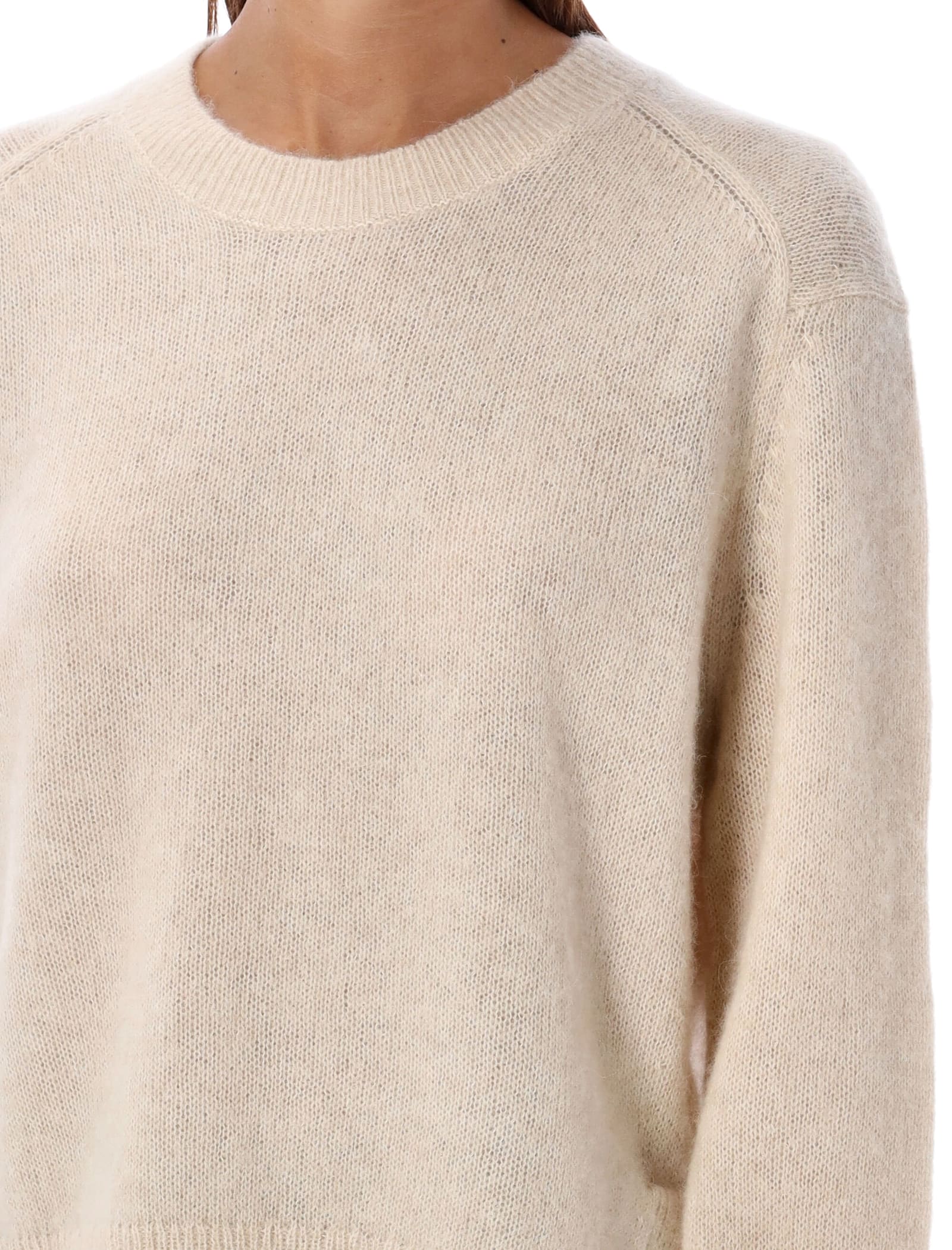 Shop Isabel Marant Lylia Sweater In Beige