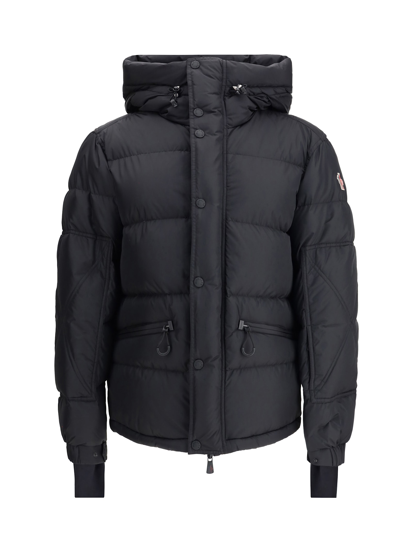 Moncler Grenoble Kasanka Hooded Down Ski Jacket Clothing In Black