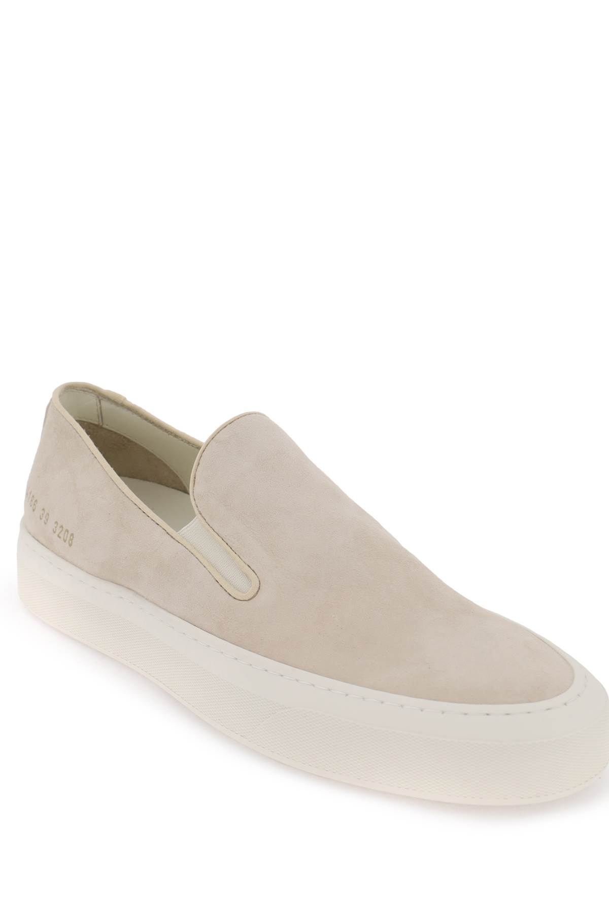 Shop Common Projects Slip-on Sneakers In Beige (beige)