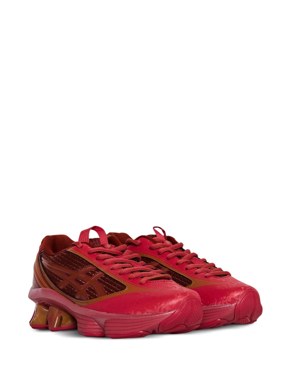 Asics Us6-s Gel-kinetic Fluent Sneakers In Red