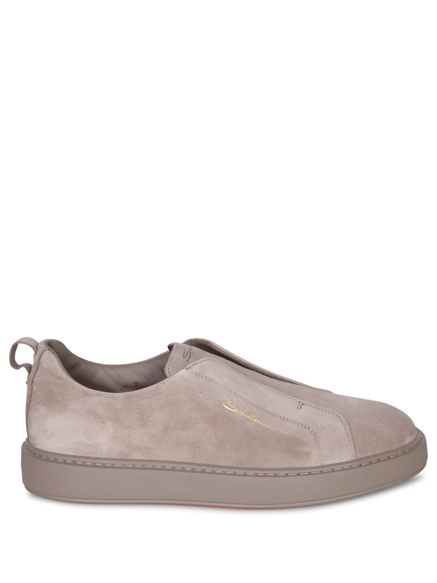 Victory Suede Tortora Sneakers