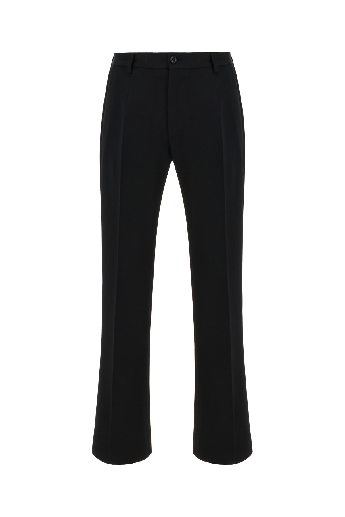 Black Wool Pants