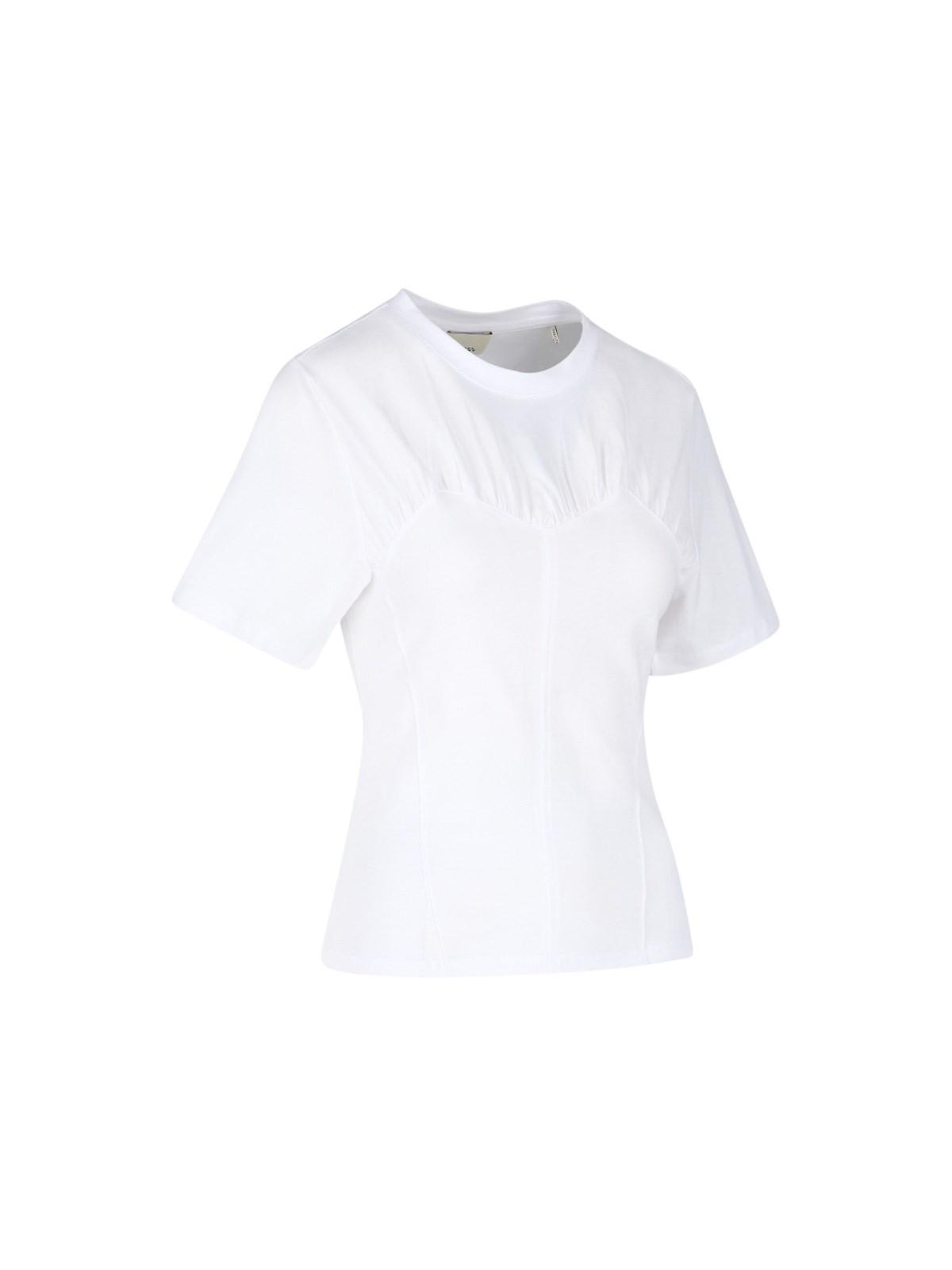 Shop Isabel Marant Zazie T-shirt In Wh White