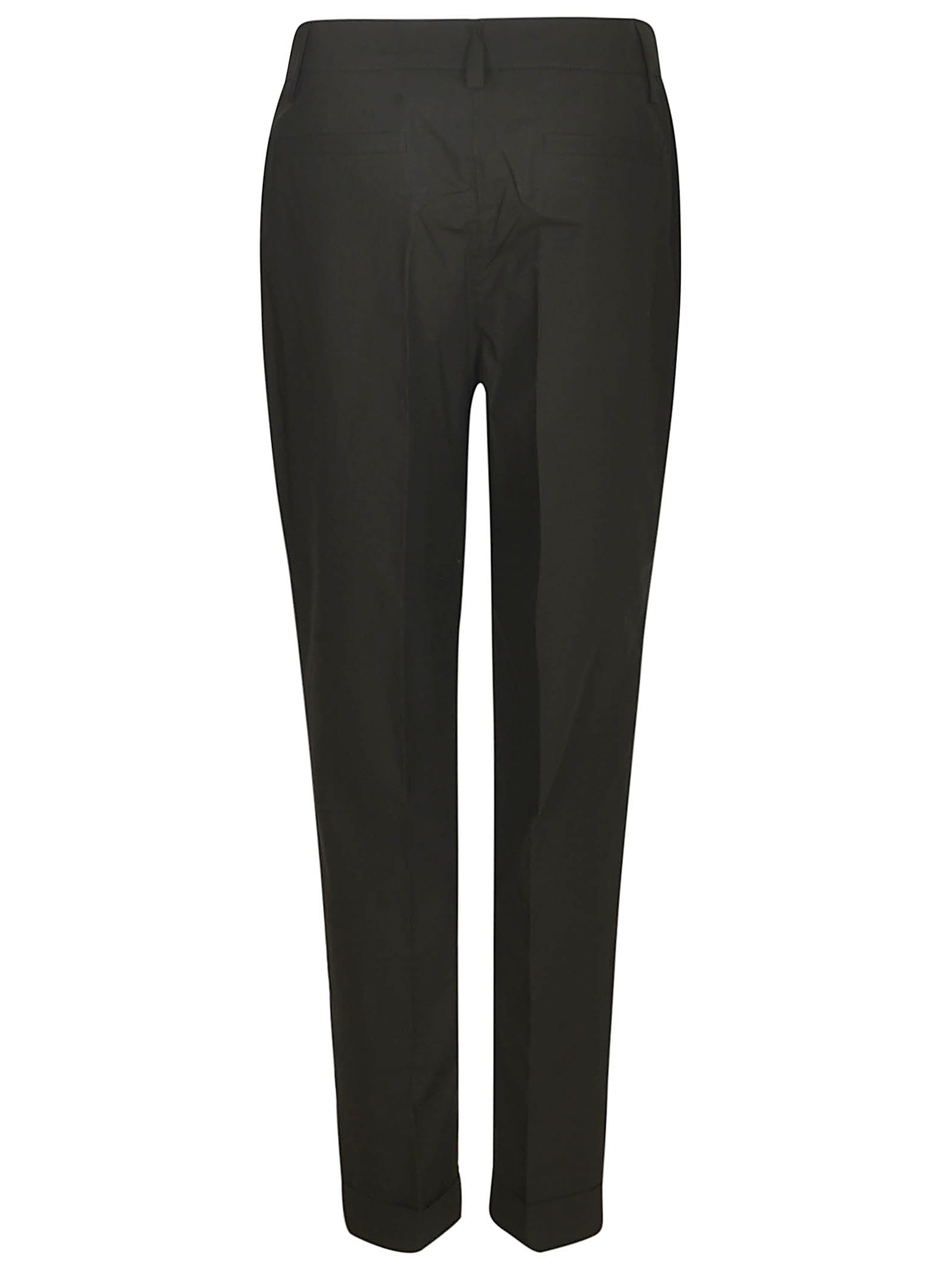 Shop P.a.r.o.s.h Canyox24 Trousers In Black