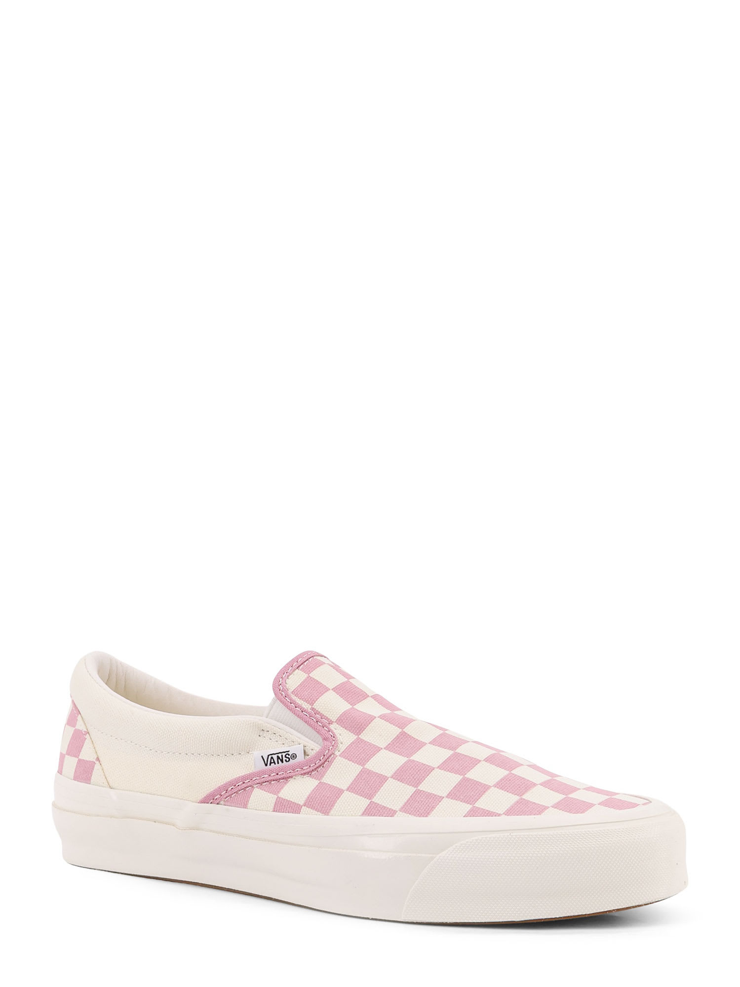 Vans Lx Classic Slip-on 98 Low-top Canvas Sneakers In Pink