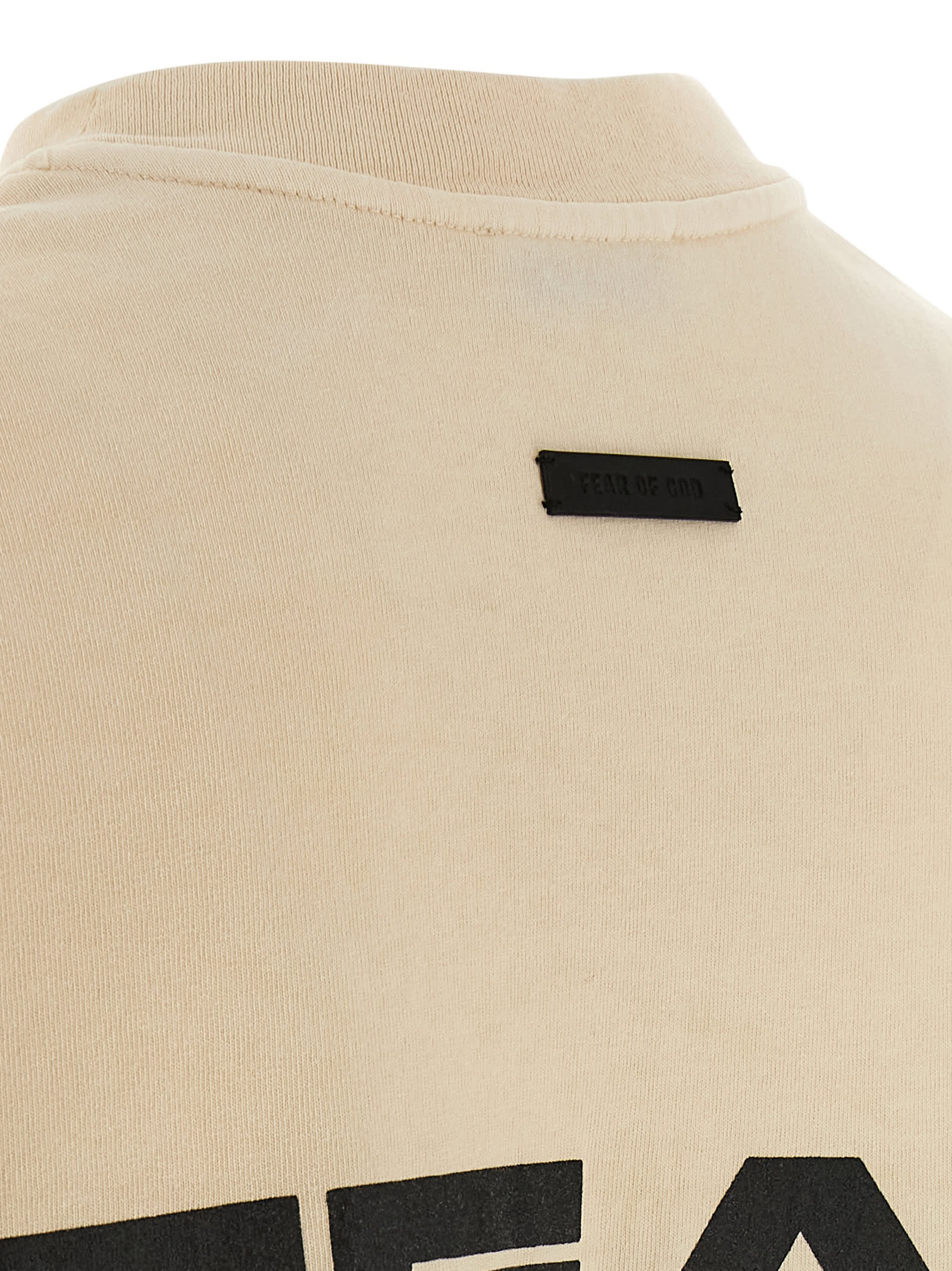 Fear Of God Graphic Print Crew Neck Short Sleeve T-shirt In Multi