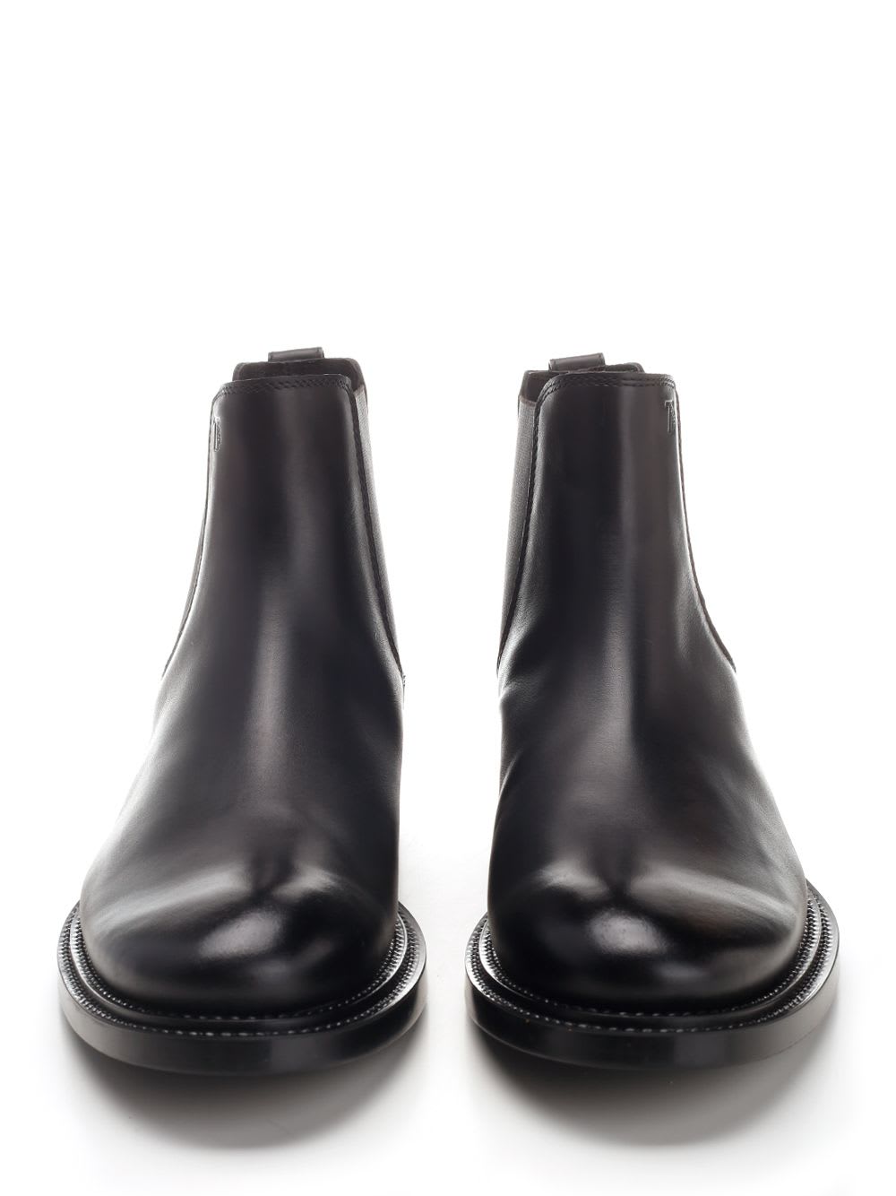 Shop Tod's Chelsea Boot In Black