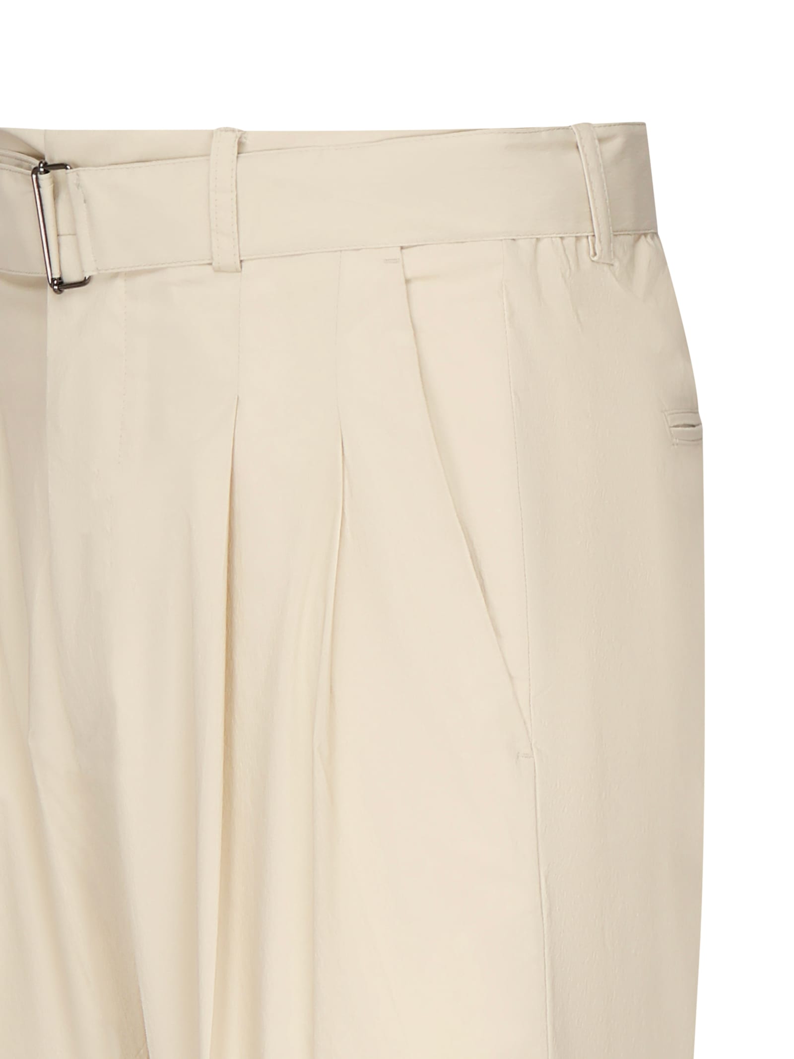 Be Able Pleated Belted Trousers