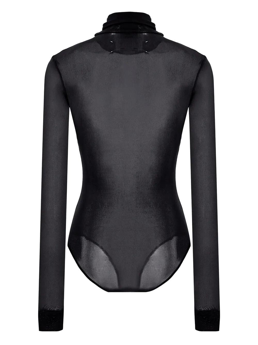 Maison Margiela Transparent Body In Black