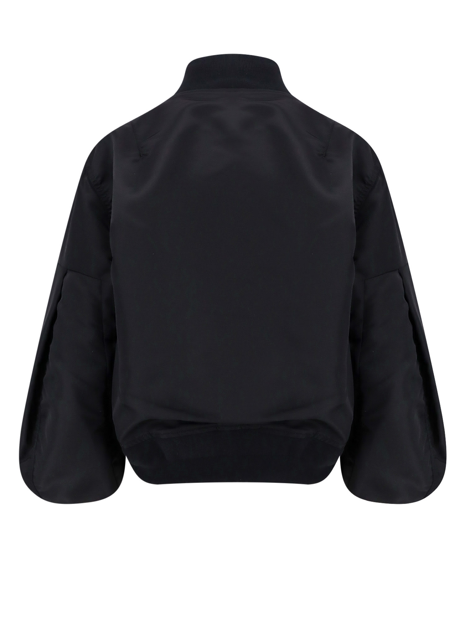 Shop Sacai Jacket In Black