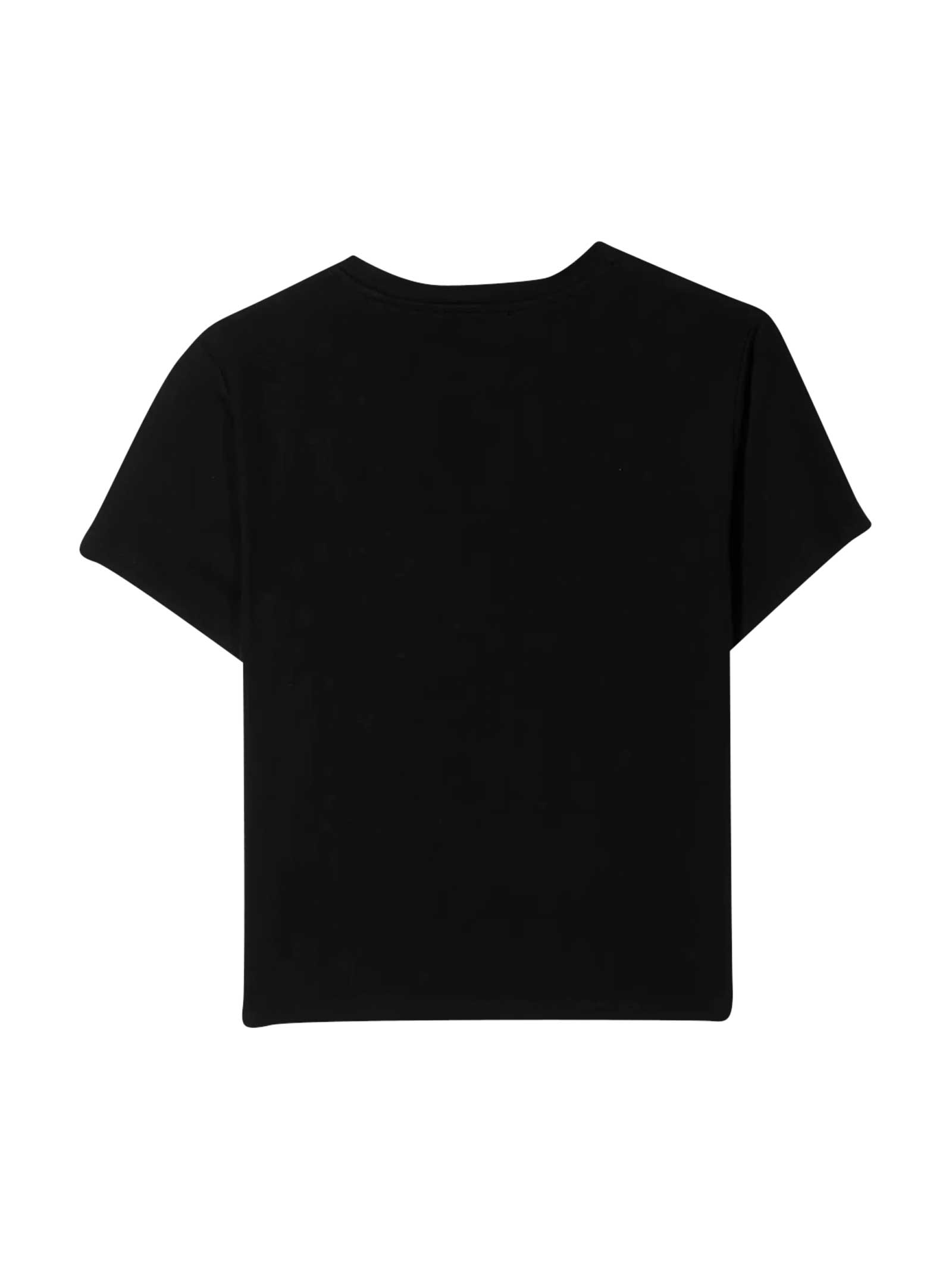 Shop Dkny Black T-shirt In Nero