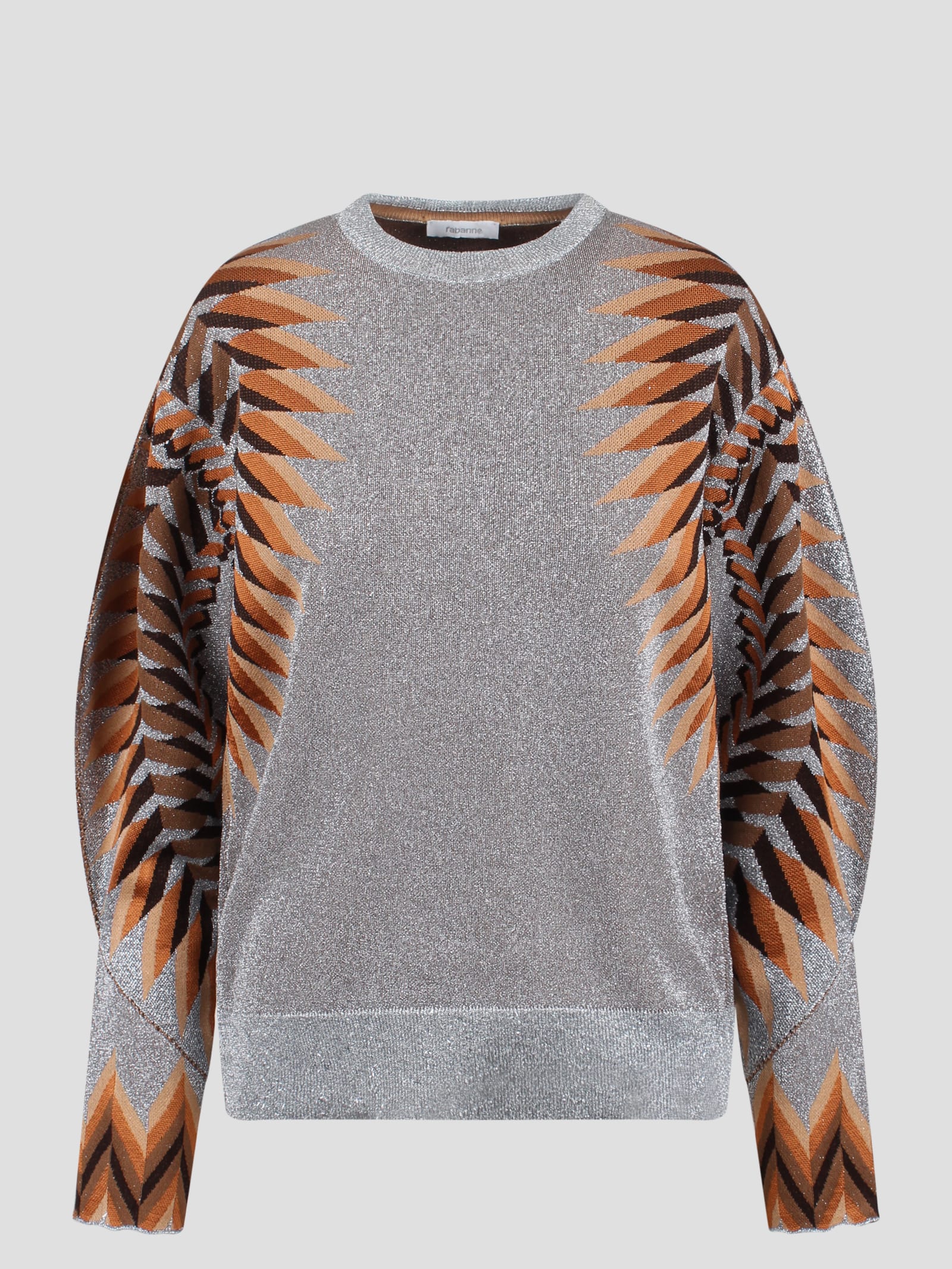 Shop Rabanne Jacquard-effect Sweater