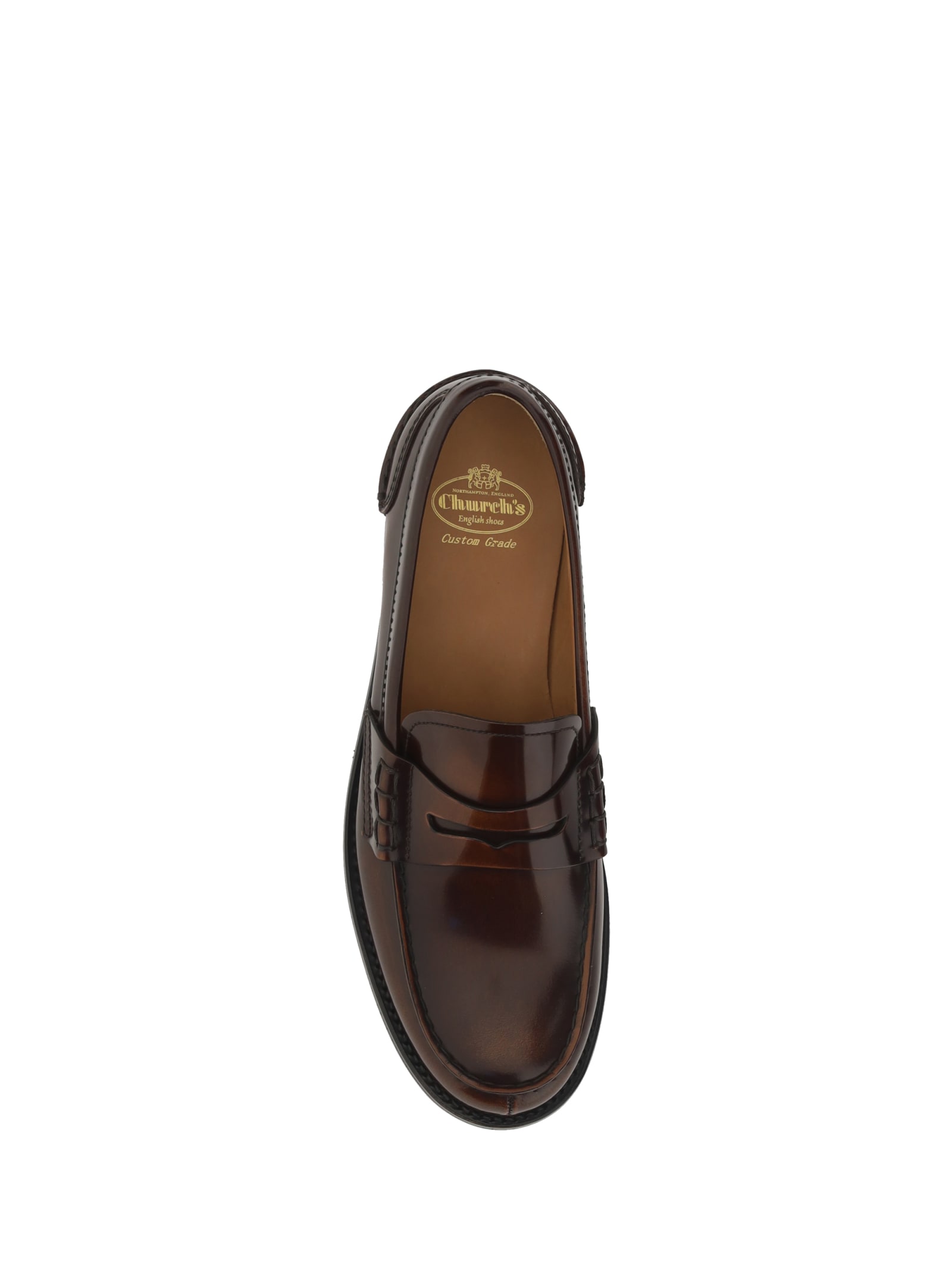 Shop Church's Pembrey Loafers In Tabac
