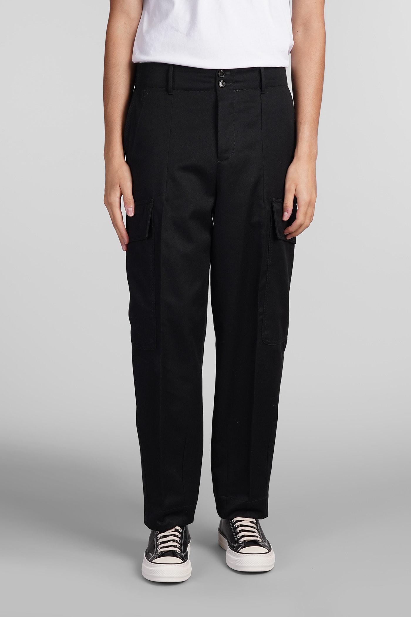 Shop Pt Torino Pants In Black Wool