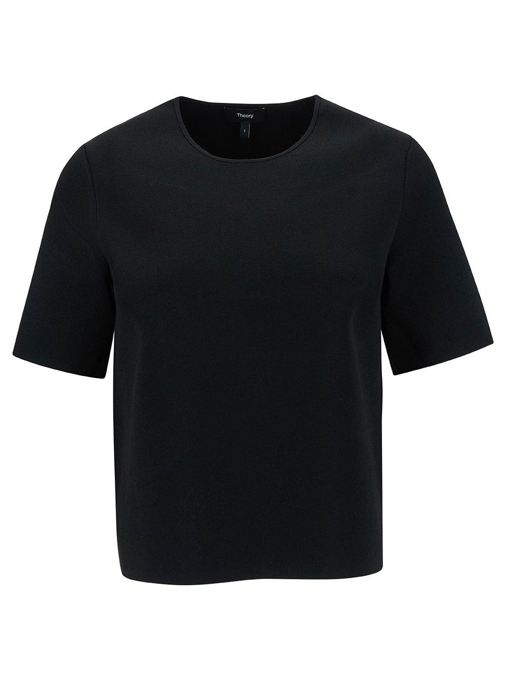 Short-sleeved Crewneck Jersey T-shirt