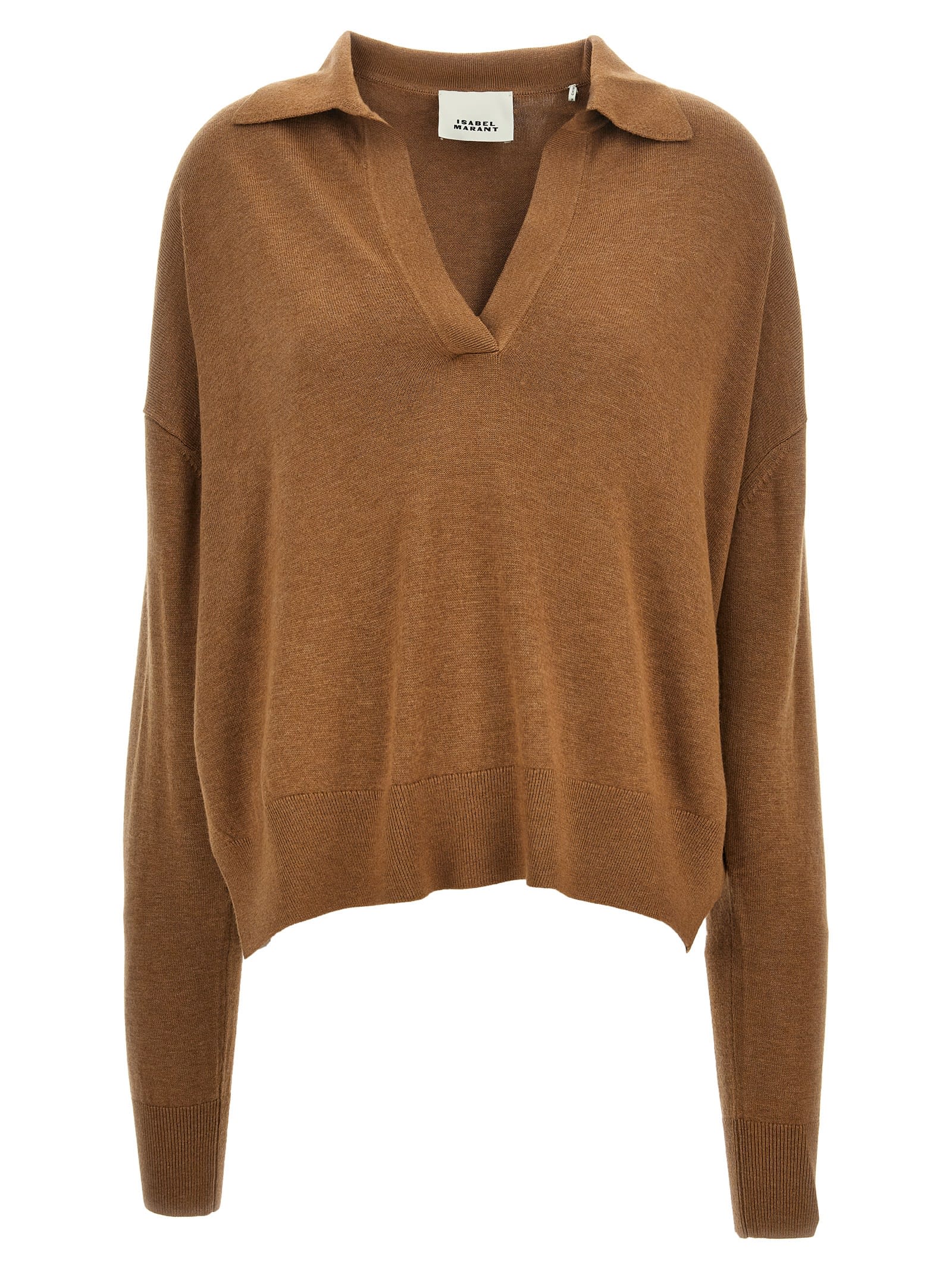 Shop Isabel Marant Galix Sweater In Beige