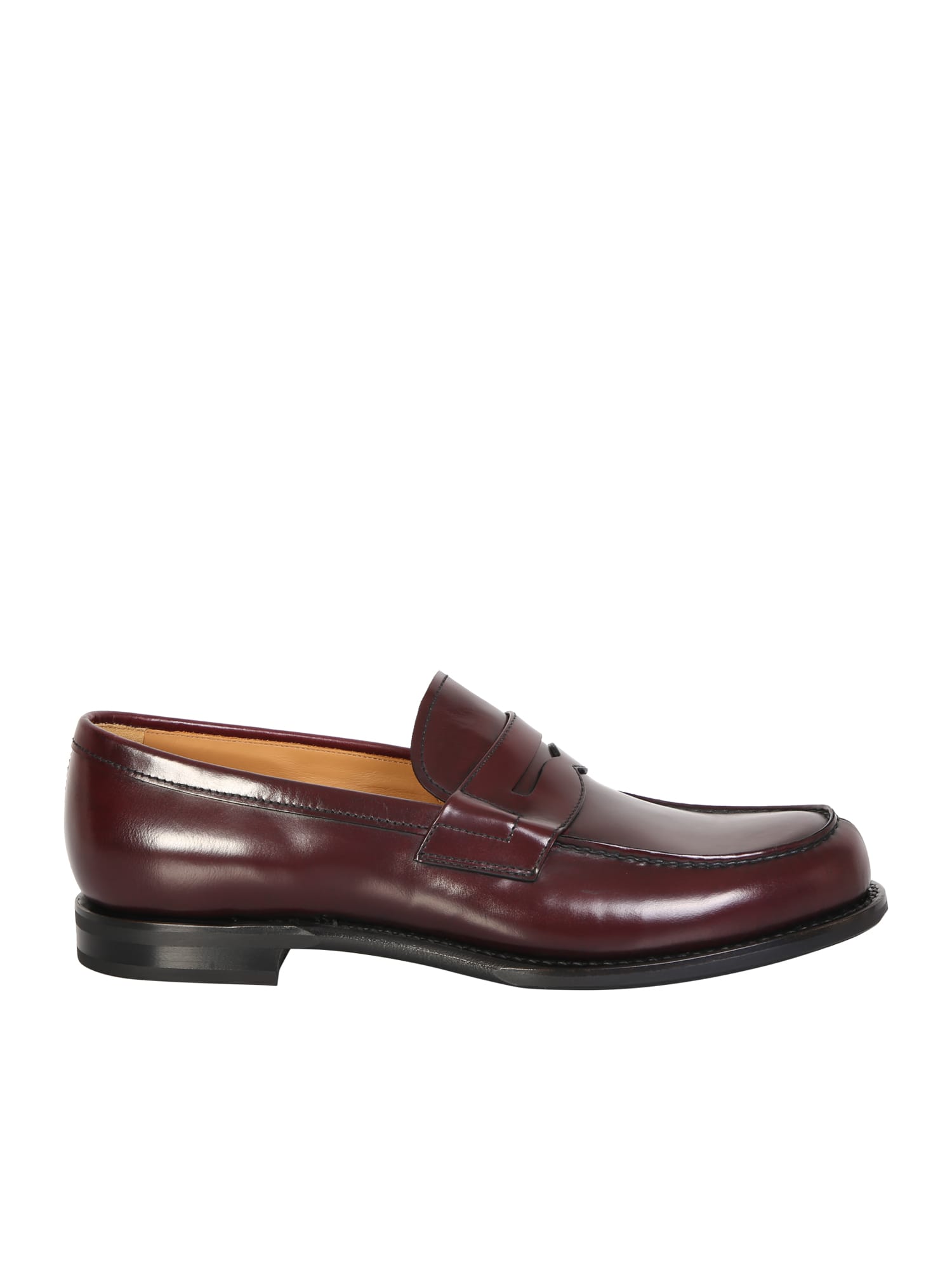 Shop Church's Gateshead Loafers In Bordeaux