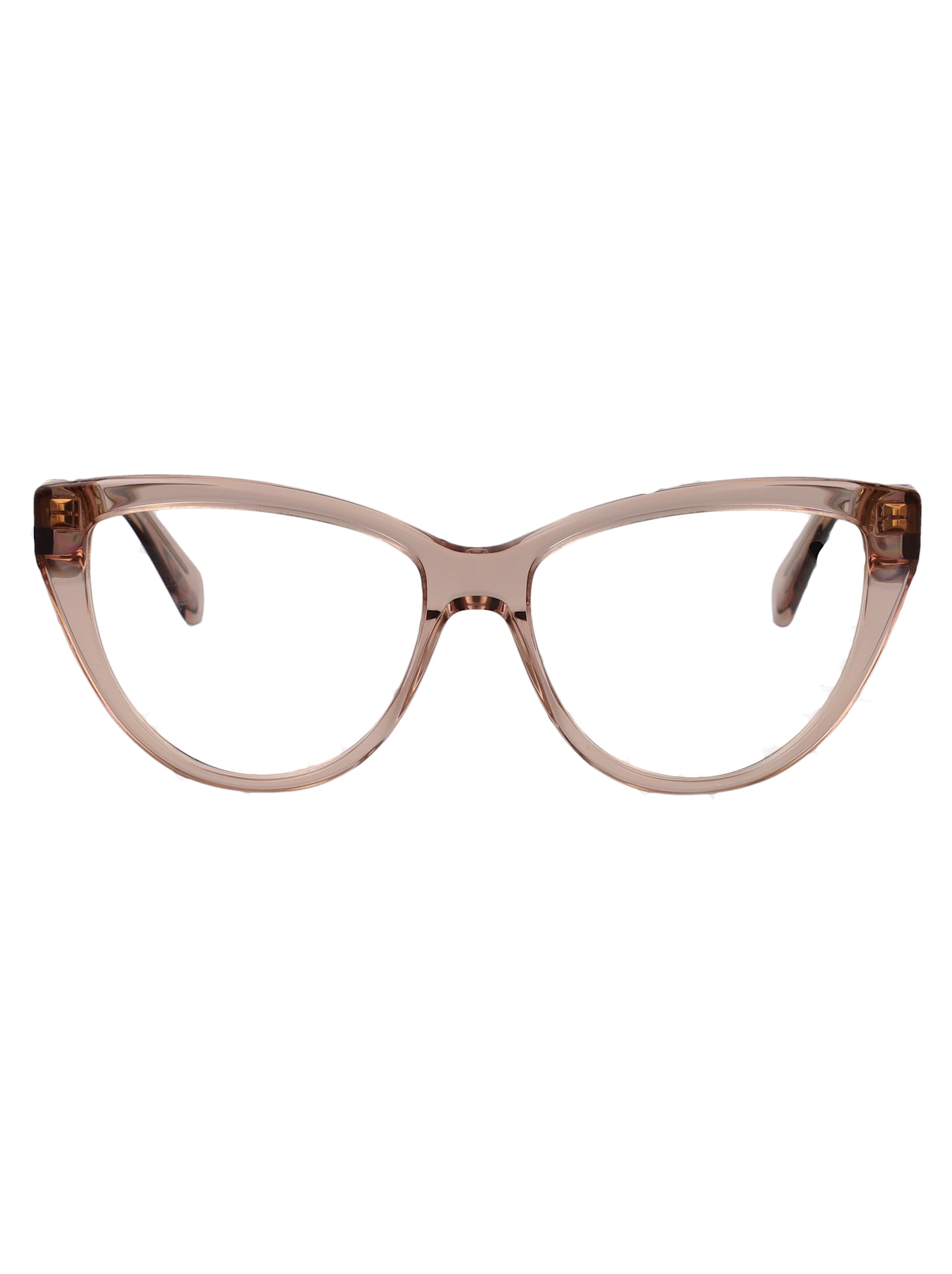 Liu •jo Liu Jo Nude Acetate Glasses In Brown