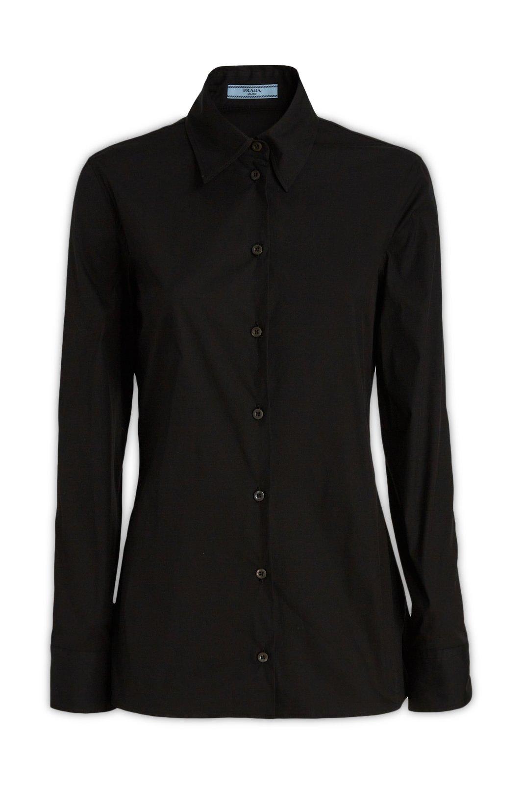 Prada Long-sleeved Button-up Shirt