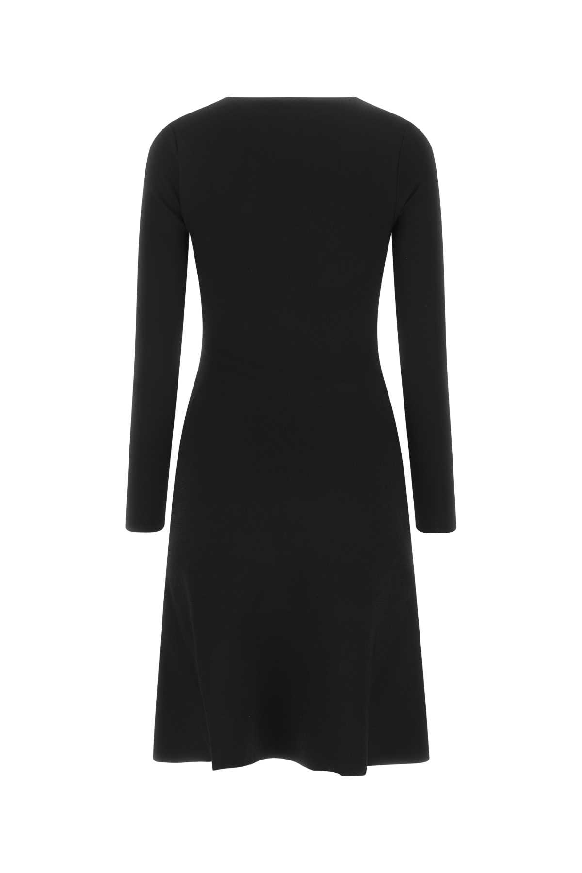 Stella Mccartney Square Neckline A-line Silhouette Long Sleeves Dress
