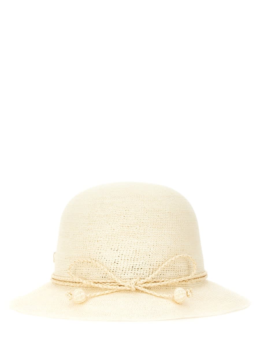 Shop Helen Kaminski Hat Jolie In Ivory