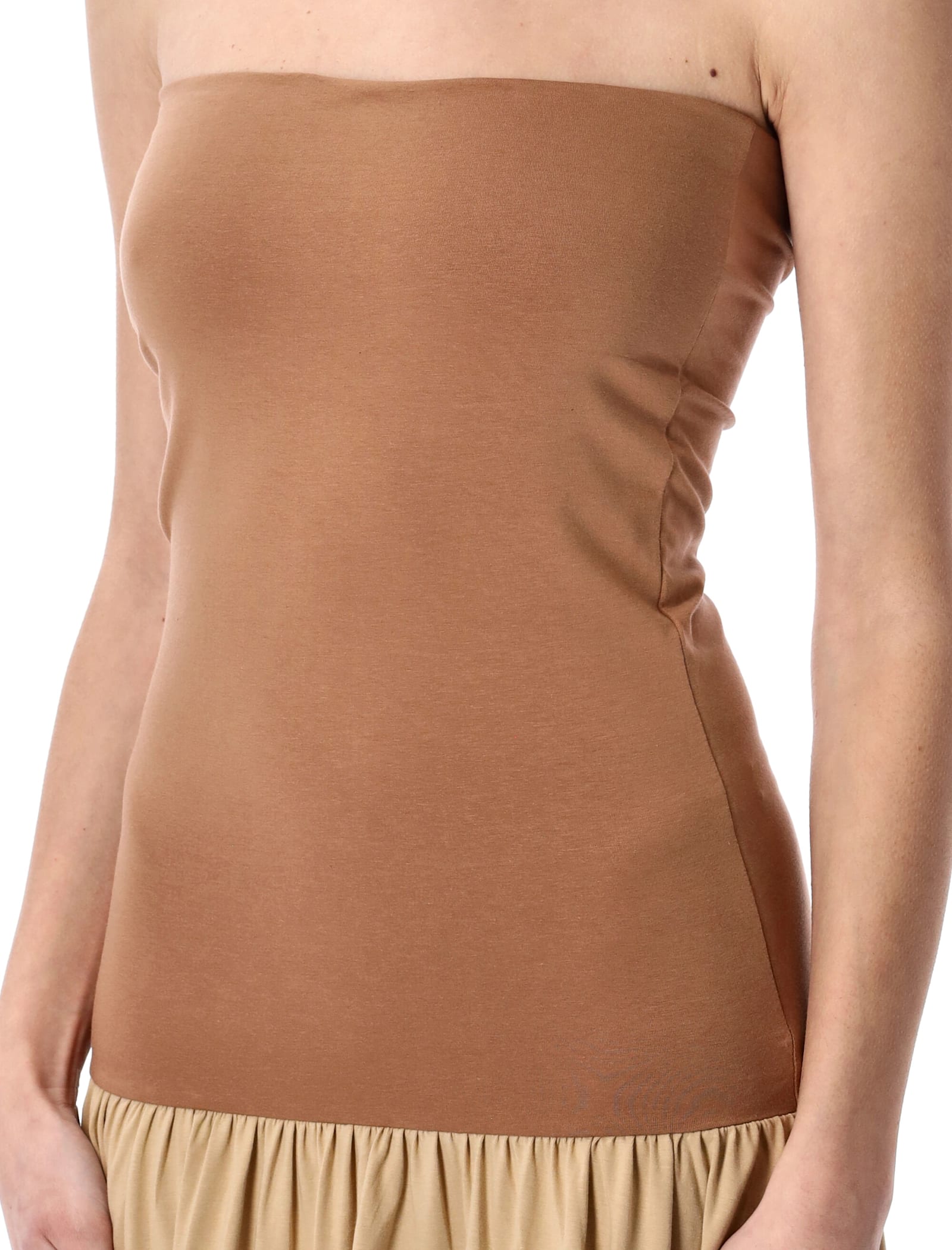 By Malene Birger Marciella Maxi Dress In Cl Cornstalk