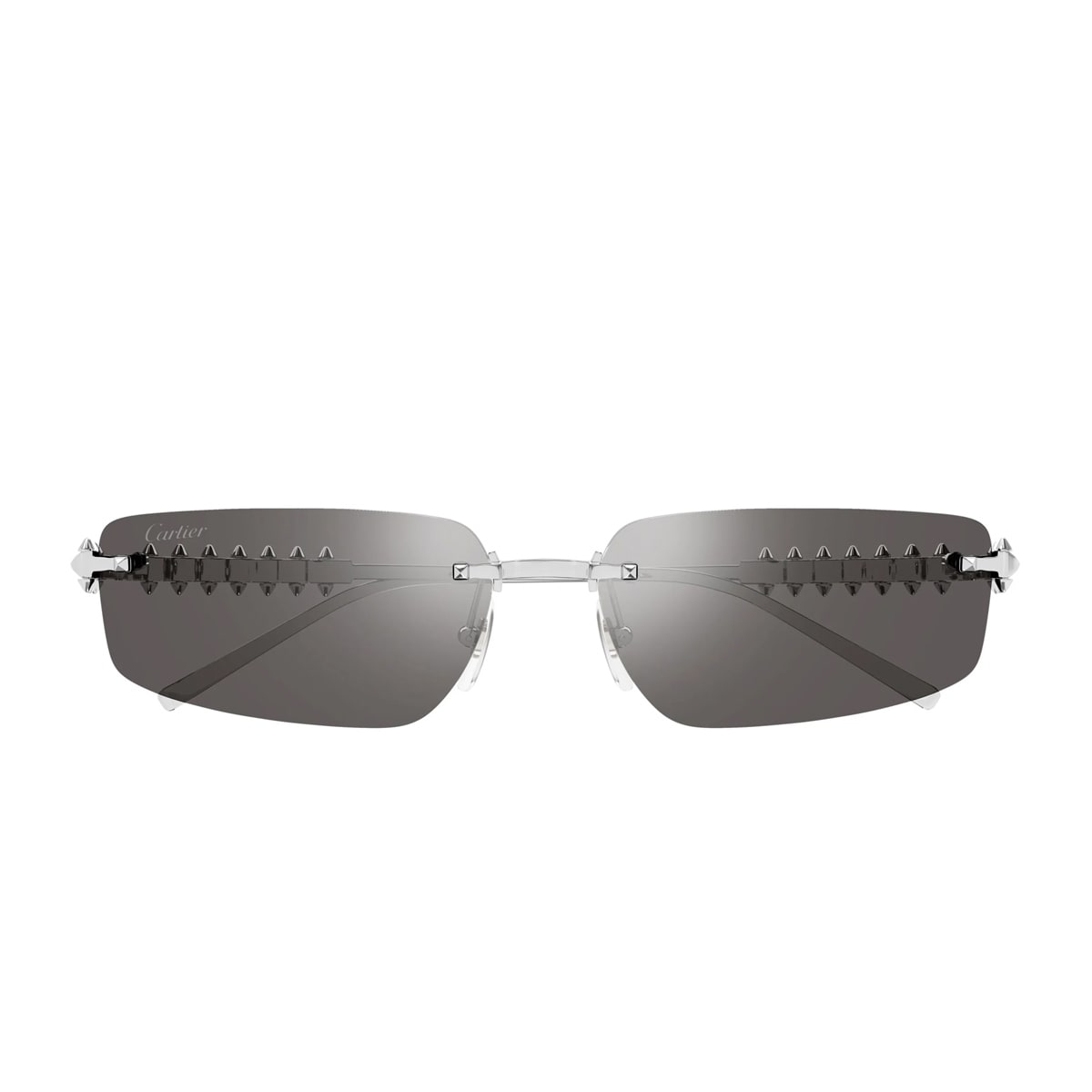 Cartier Ct0544s Clash De Cartier 003 Silver Sunglasses