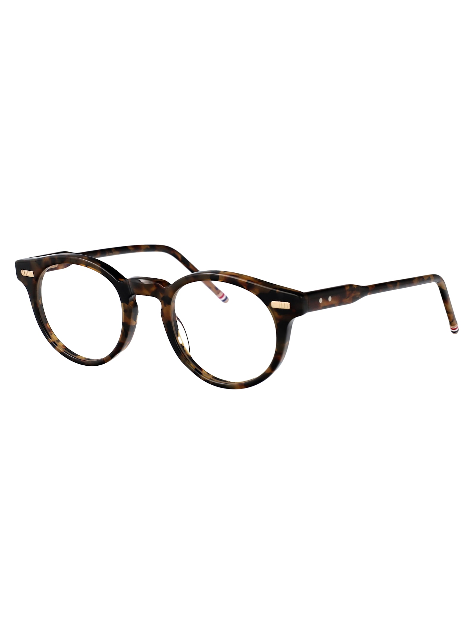 Thom Browne Ueo404a-g0002 Glasses In Brown