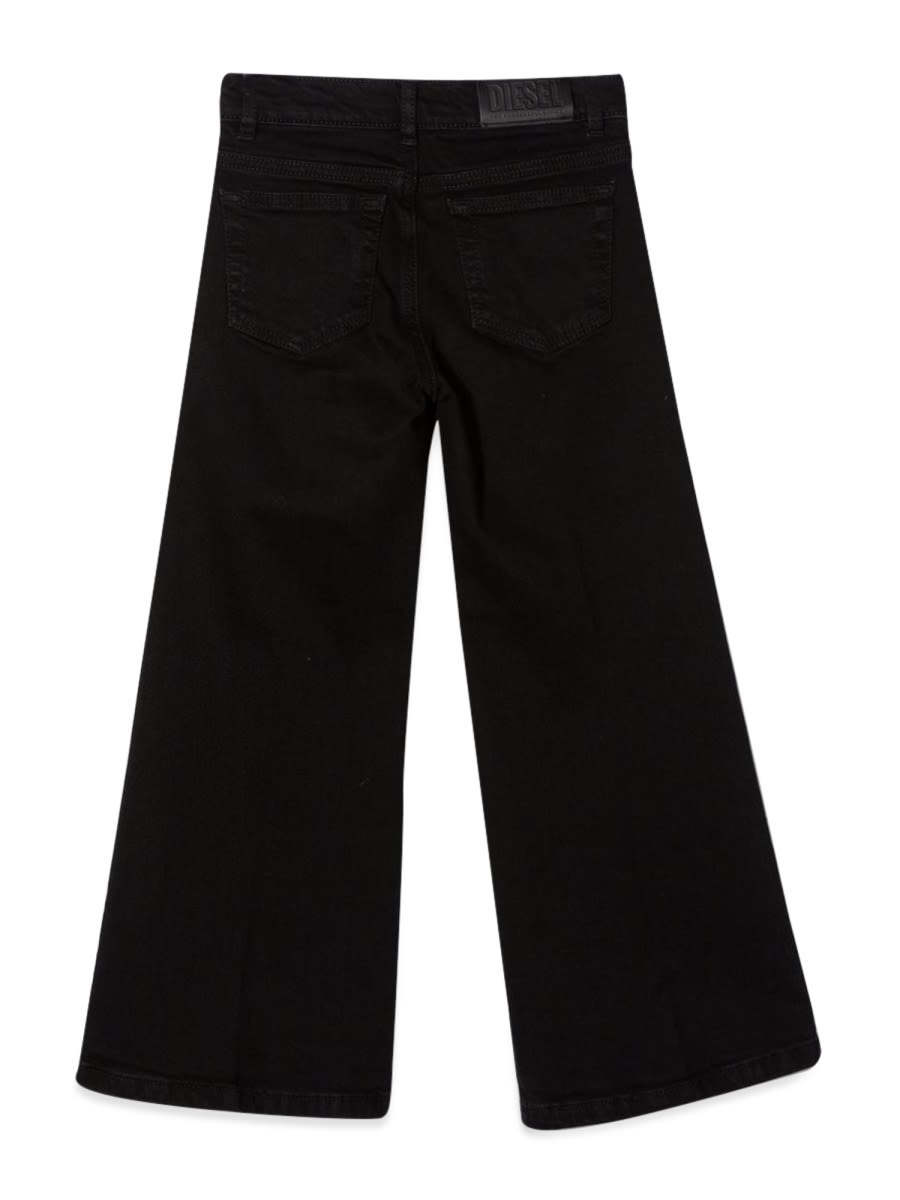 Shop Diesel Pants In Black