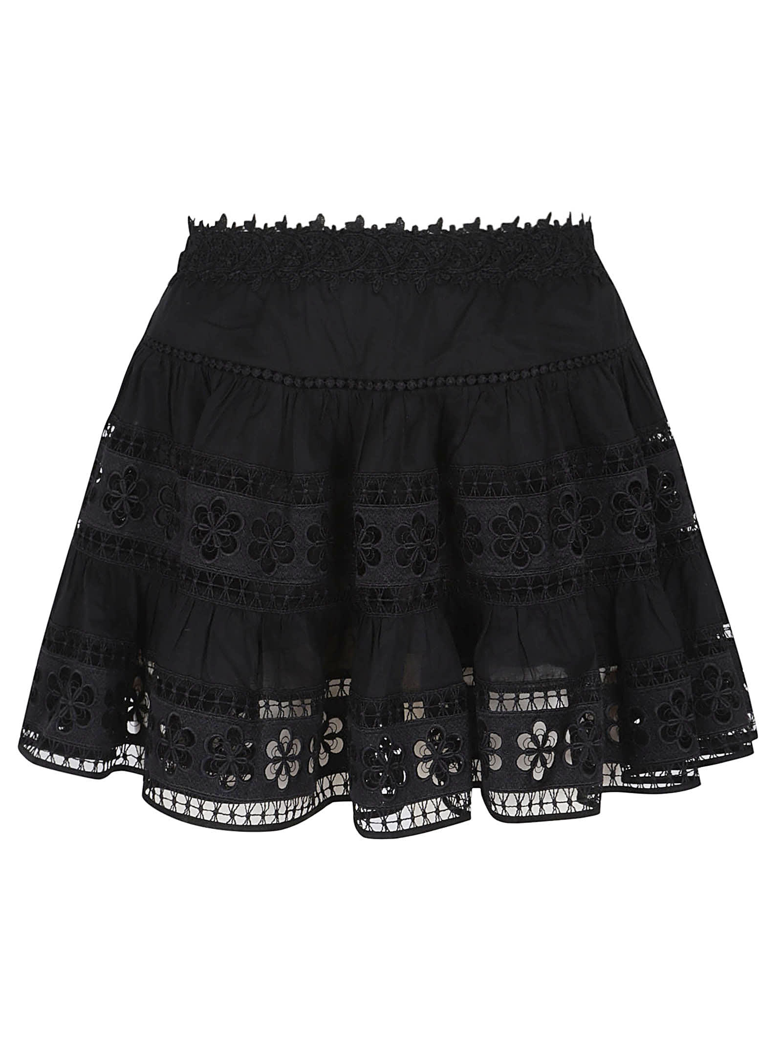Shop Charo Ruiz Short Skirt Lea In Black