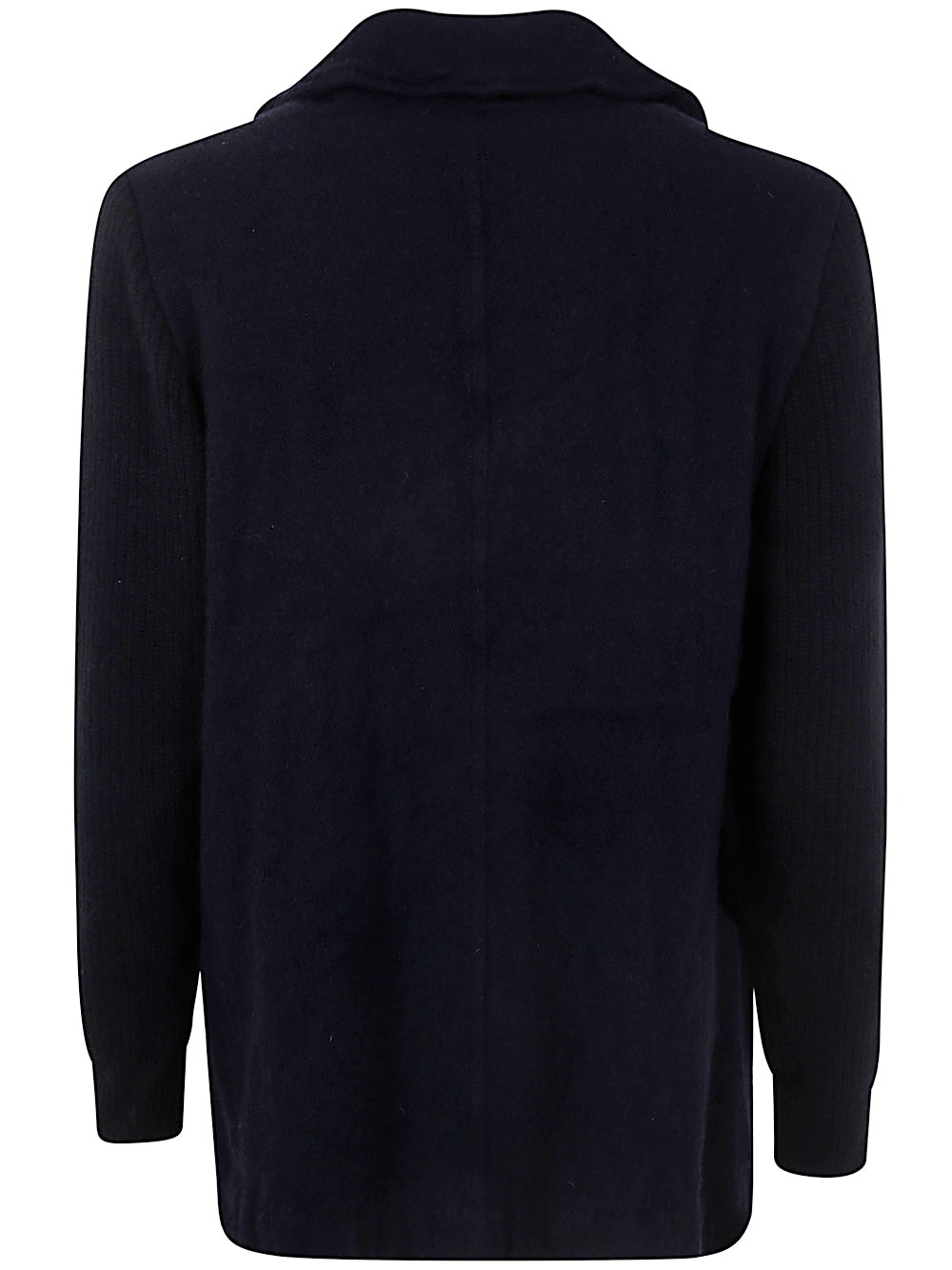 Shop Comme Des Garçons Shirt Mens Coat Woven In Navy